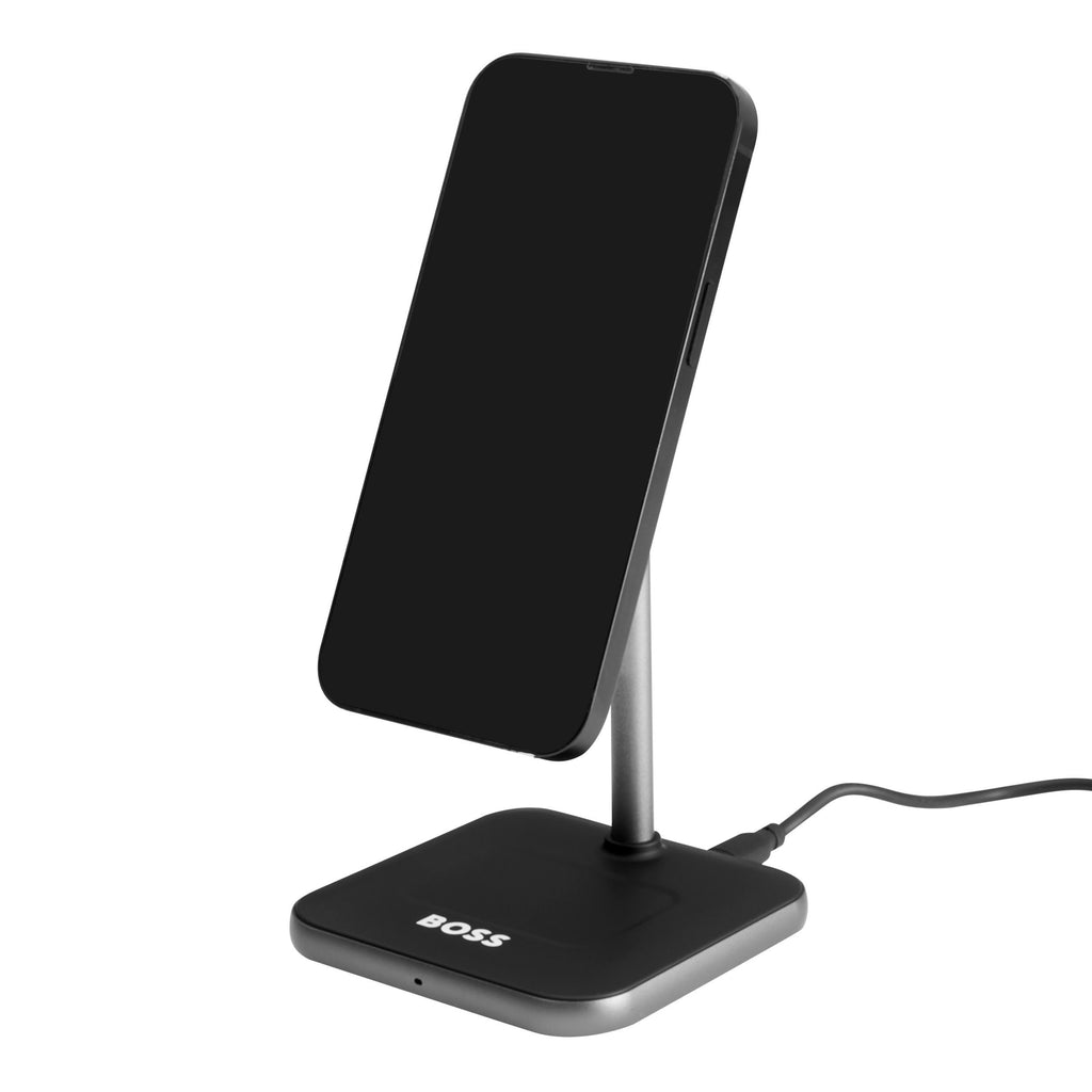 Magsafe 2-in-1 charging station HUGO BOSS Black Wireless charger Arche