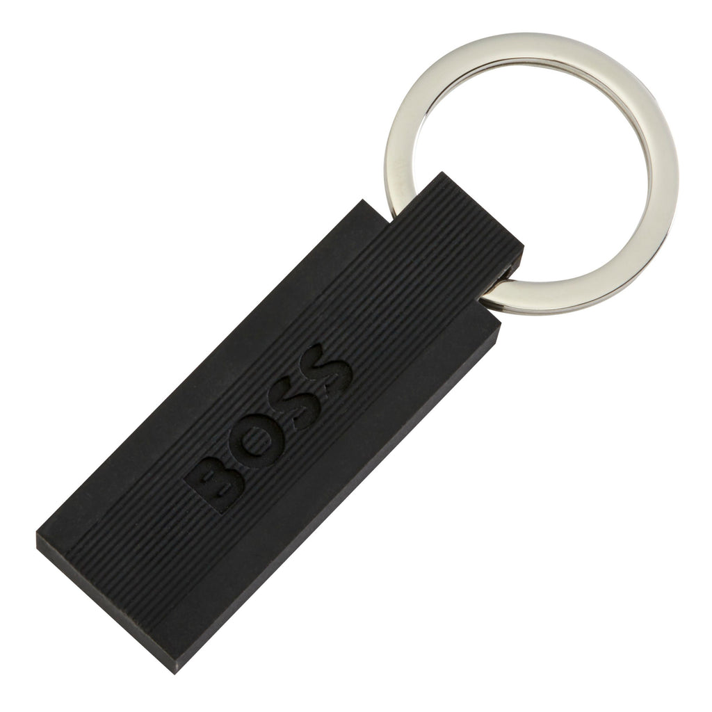 Designer keyrings & keychains for men BOSS Black Key ring Edge Iconic