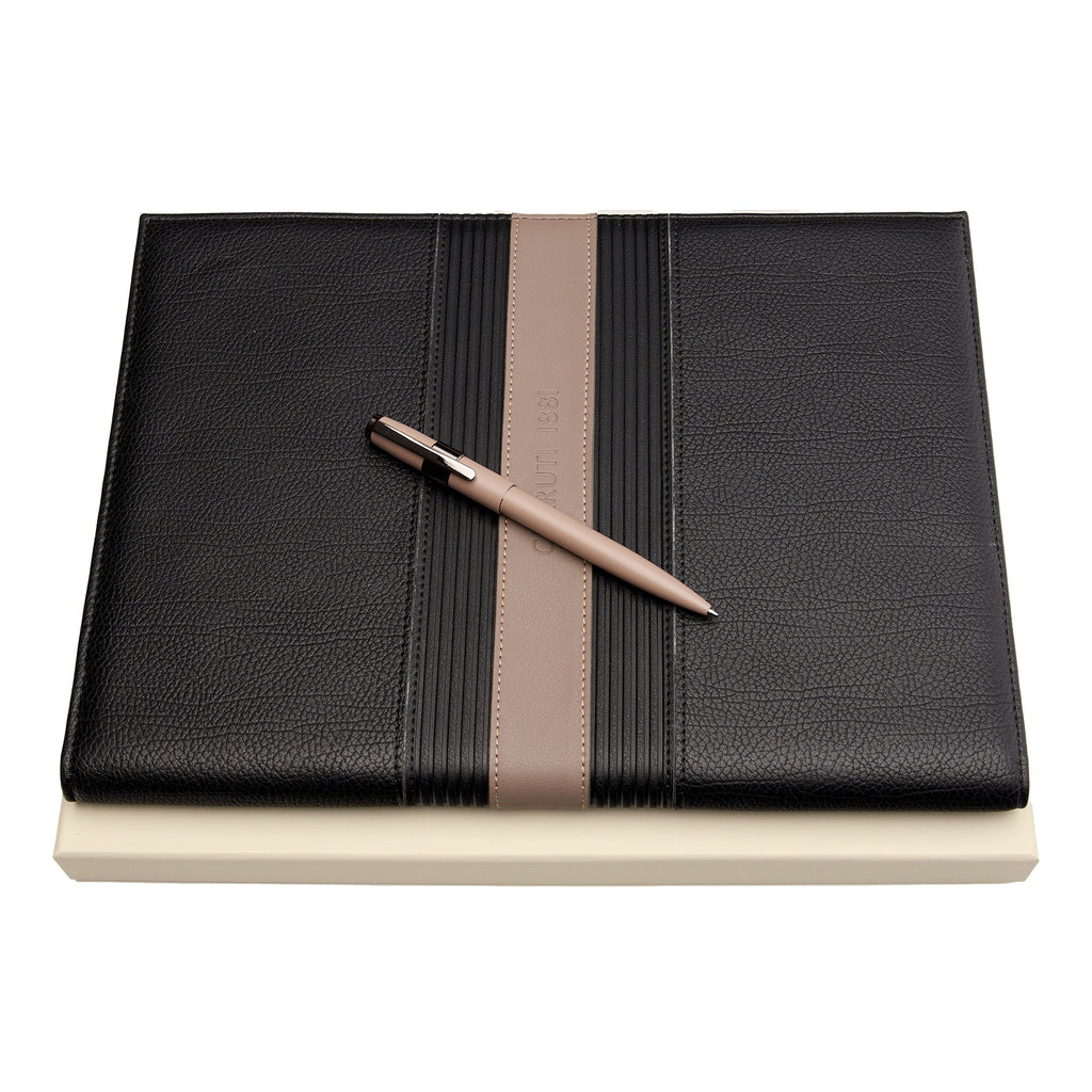 Hong Kong luxury gift sets CERRUTI 1881 ballpoint pen & A4 folder