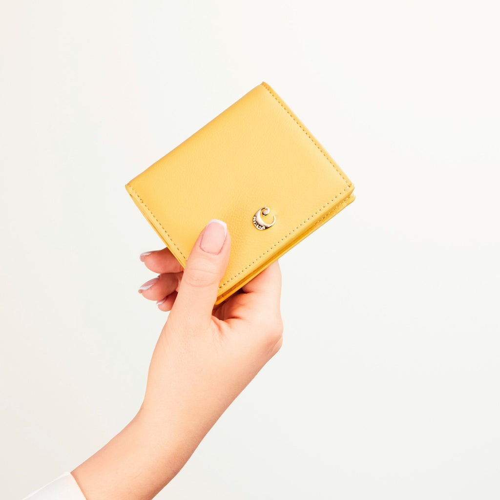  Wallets Cacharel trendy yellow Lady wallet Albane 