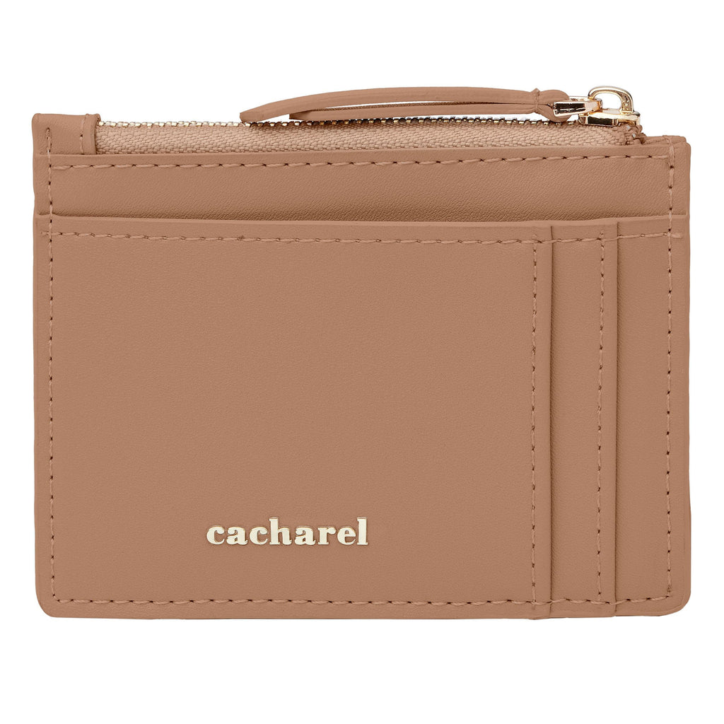 Women's wallets CACHAREL Light Brown Travel Coins purse Andrea 