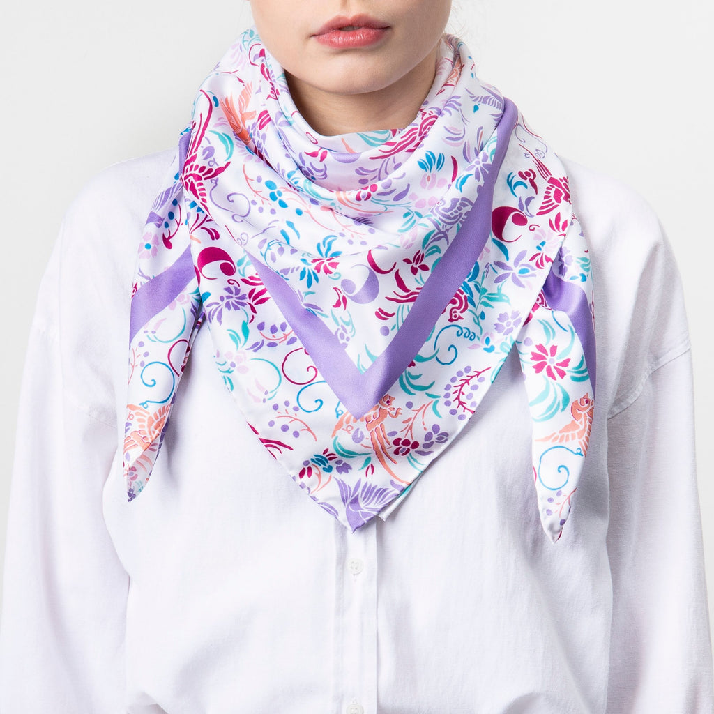 White Scarf Alma from Cacharel apparel & accessories