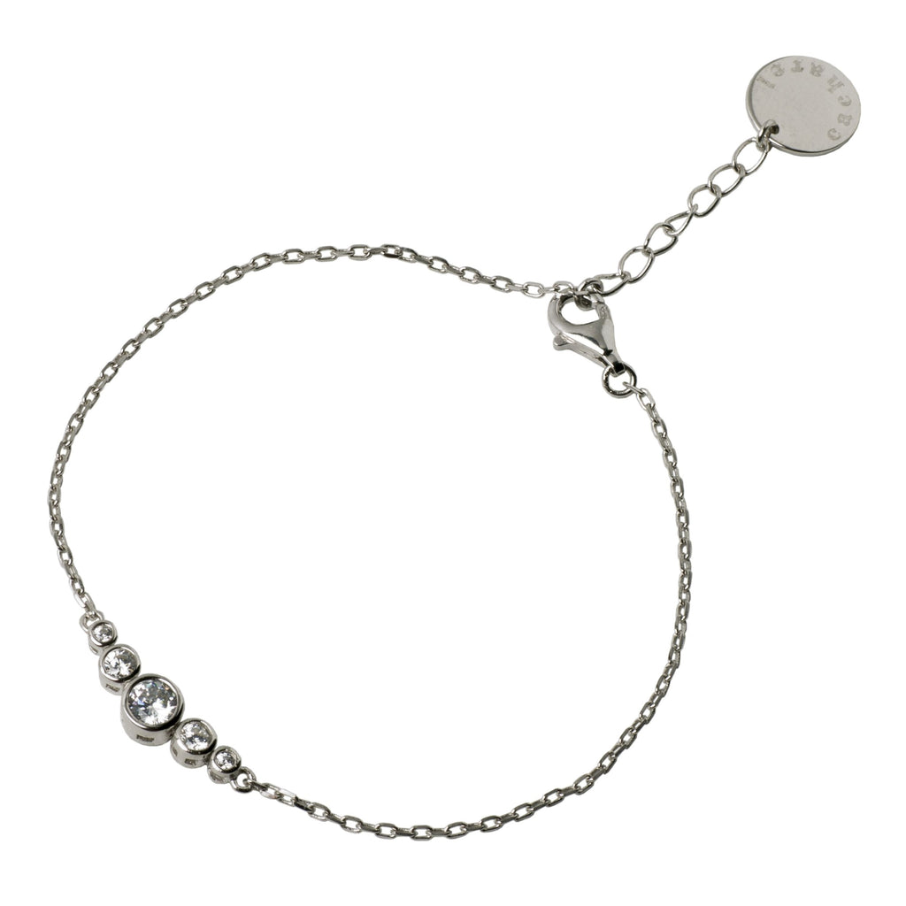 Ladies' fashion in style gift set Cacharel Silver bracelet