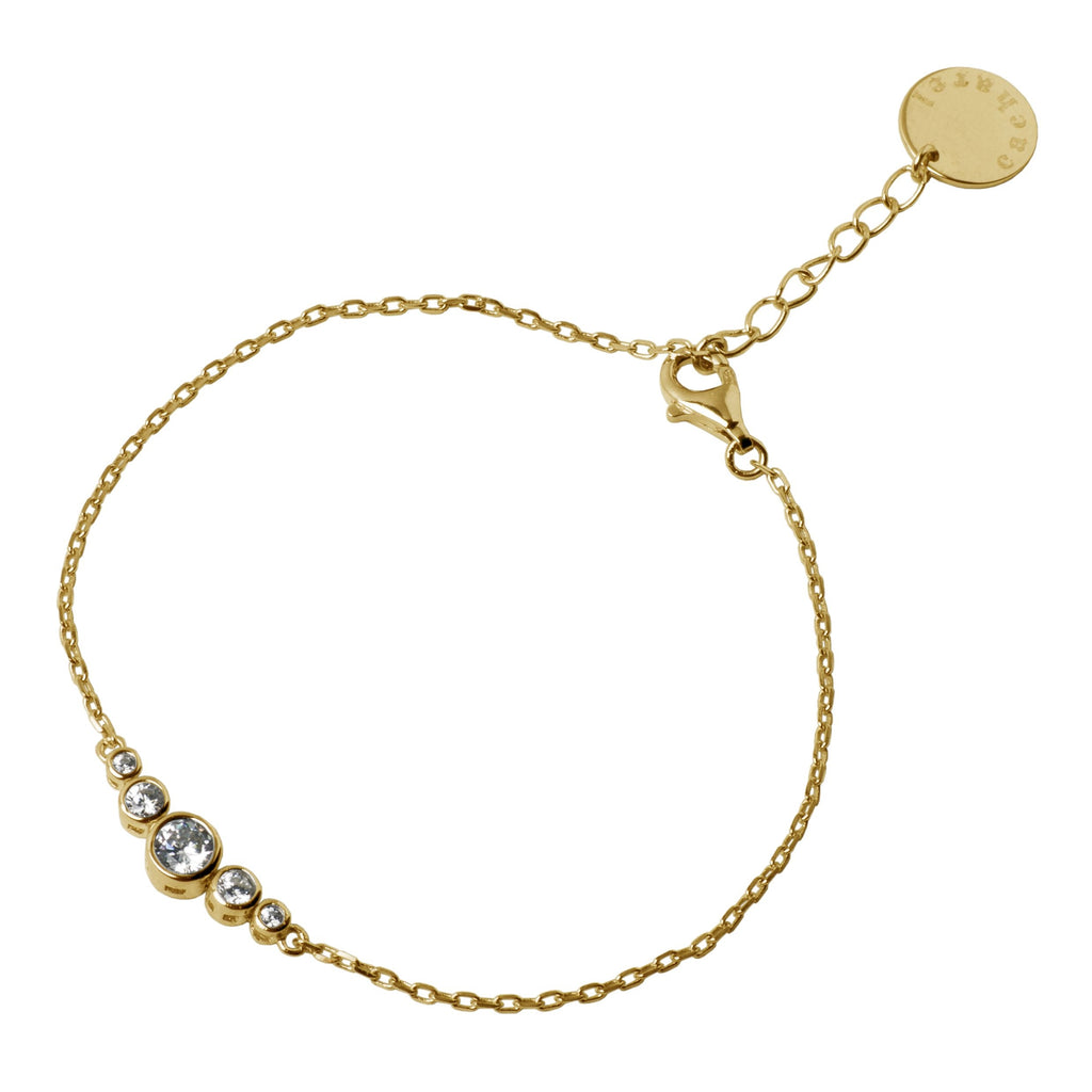 Gold bracelet set from Cacharel business gifts in HK