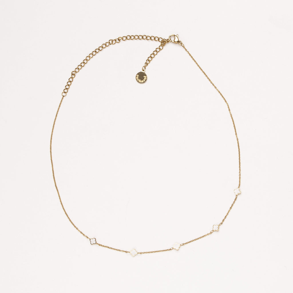 Bracelet & Necklace from Cacharel in gold gift set Faustine