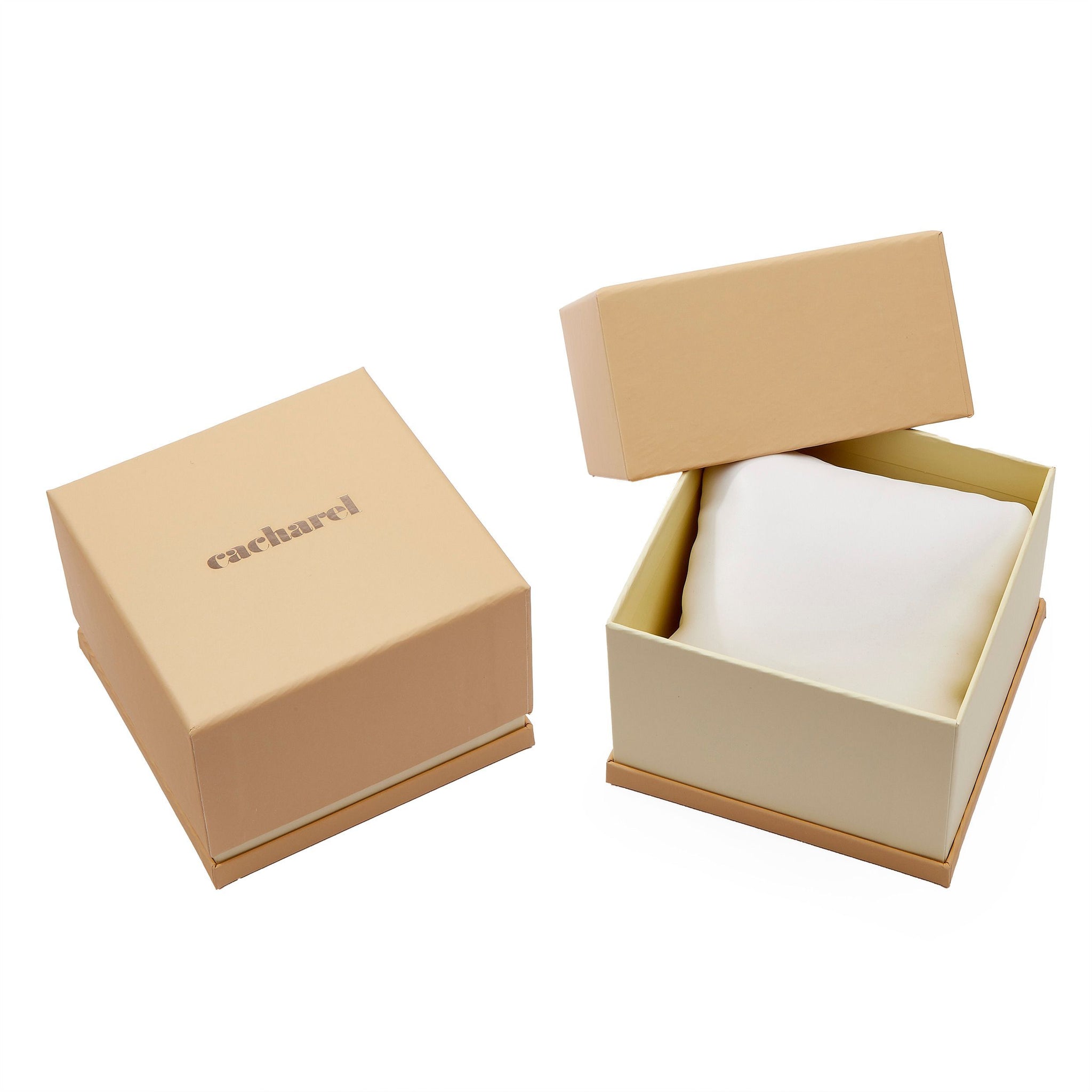 Ladies' watches CACHAREL gold case & silver dial Astrid with mesh