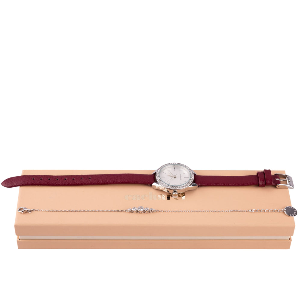 Watch & Bracelet from Cacharel business gift set in HK