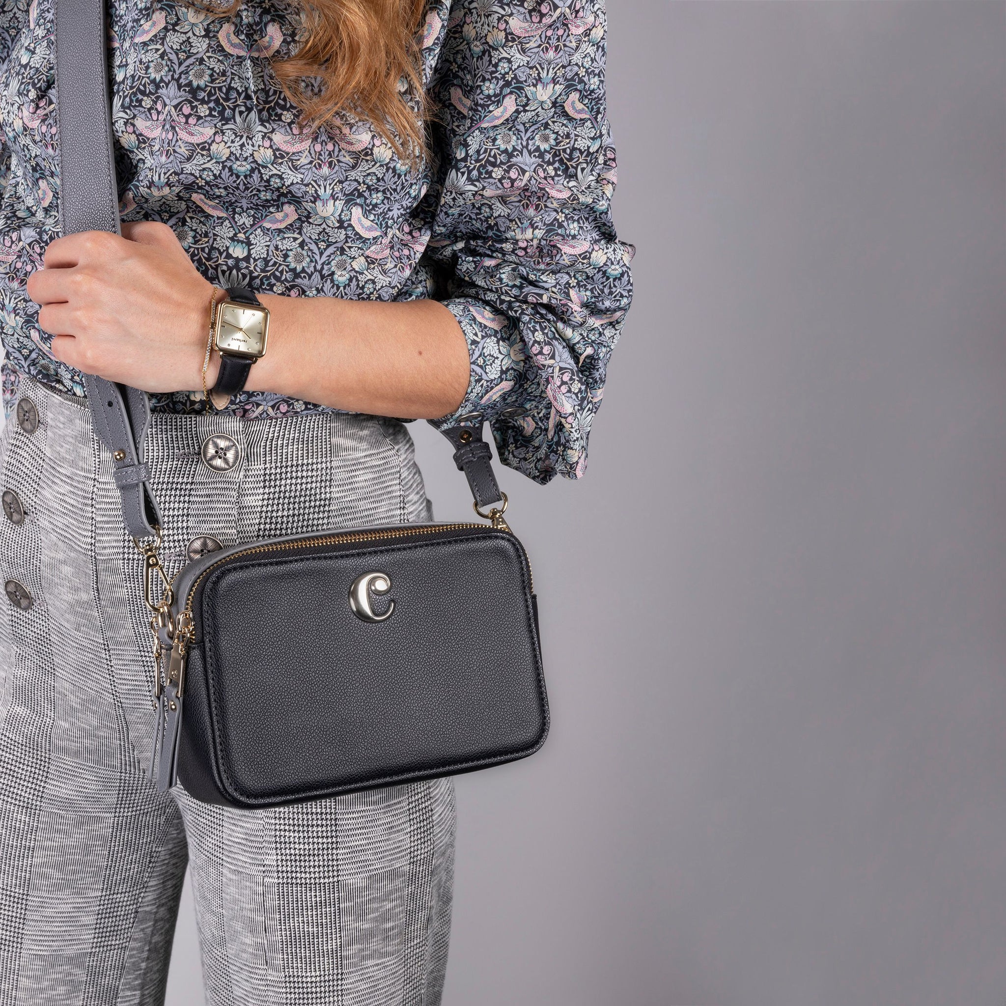 Cacharel | Lady bag | Garance | Black | Luxury Corporate Cacharel | Lady bag | Garance | Black | Luxury Corporate