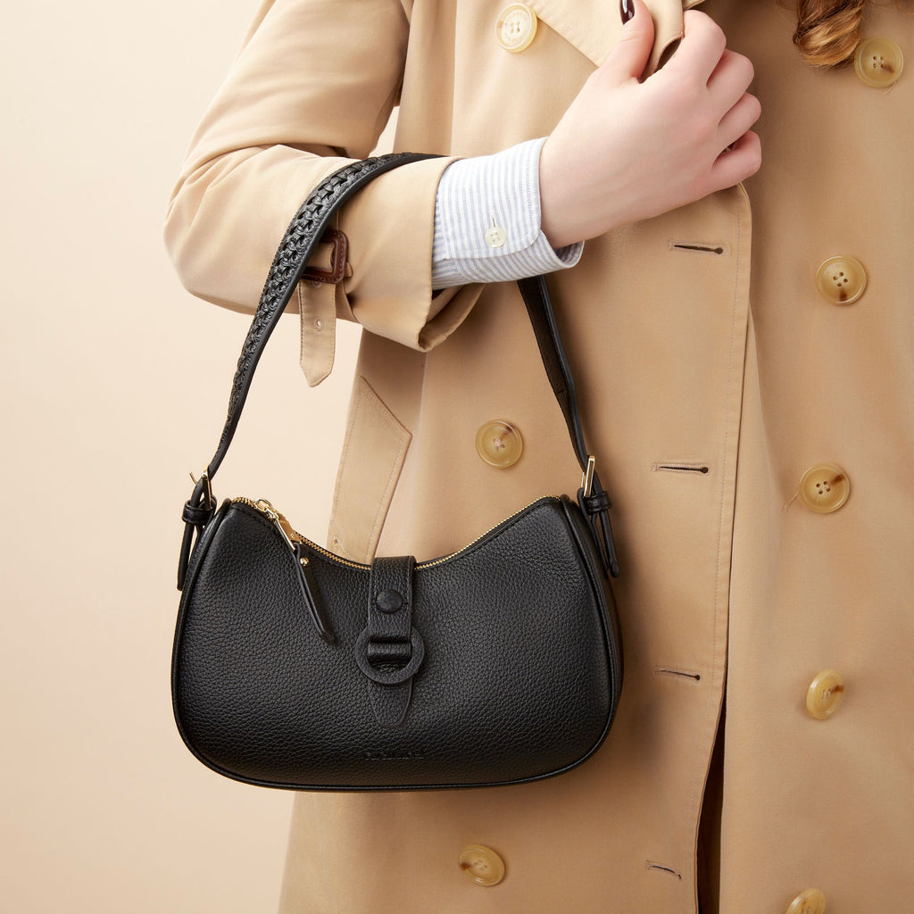 Ladies' fashion evening bags CACHAREL Black Lady bag Astrid