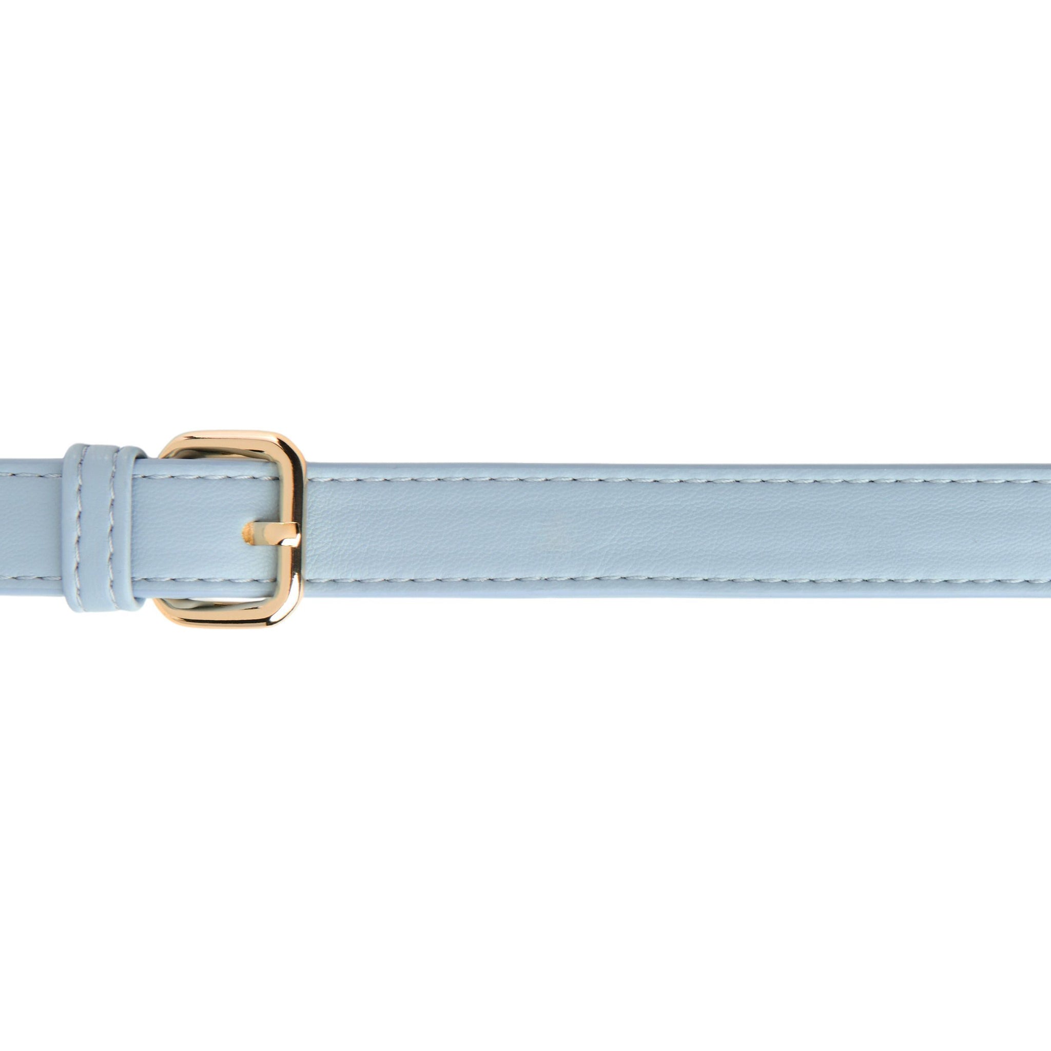 CACHAREL light blue lady crossbody bag Vivienne with metal chain