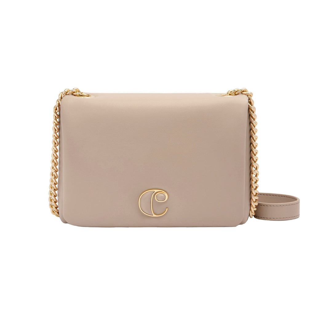 CACHAREL lady crossbody bag Vivienne with iconic gold-plated C logo