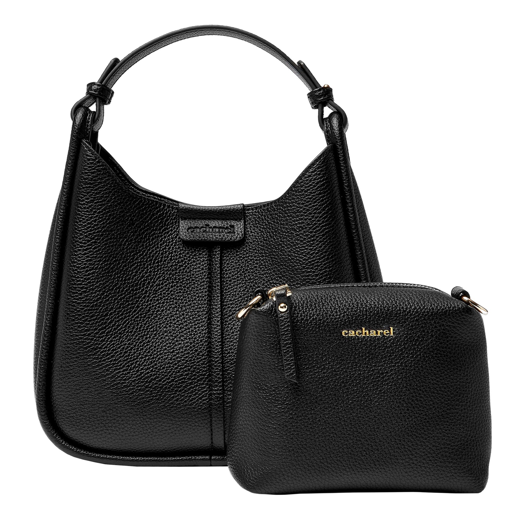 Women's exquisite handbags CACHAREL Black Lady bag Astrid