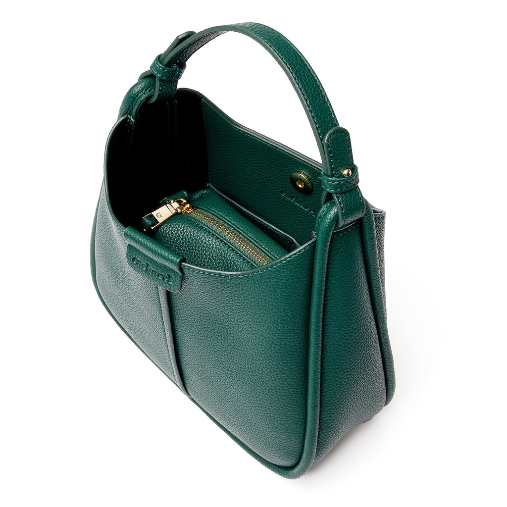 Green gifts CACHAREL green Lady bag Astrid with an extra cosmetic bag