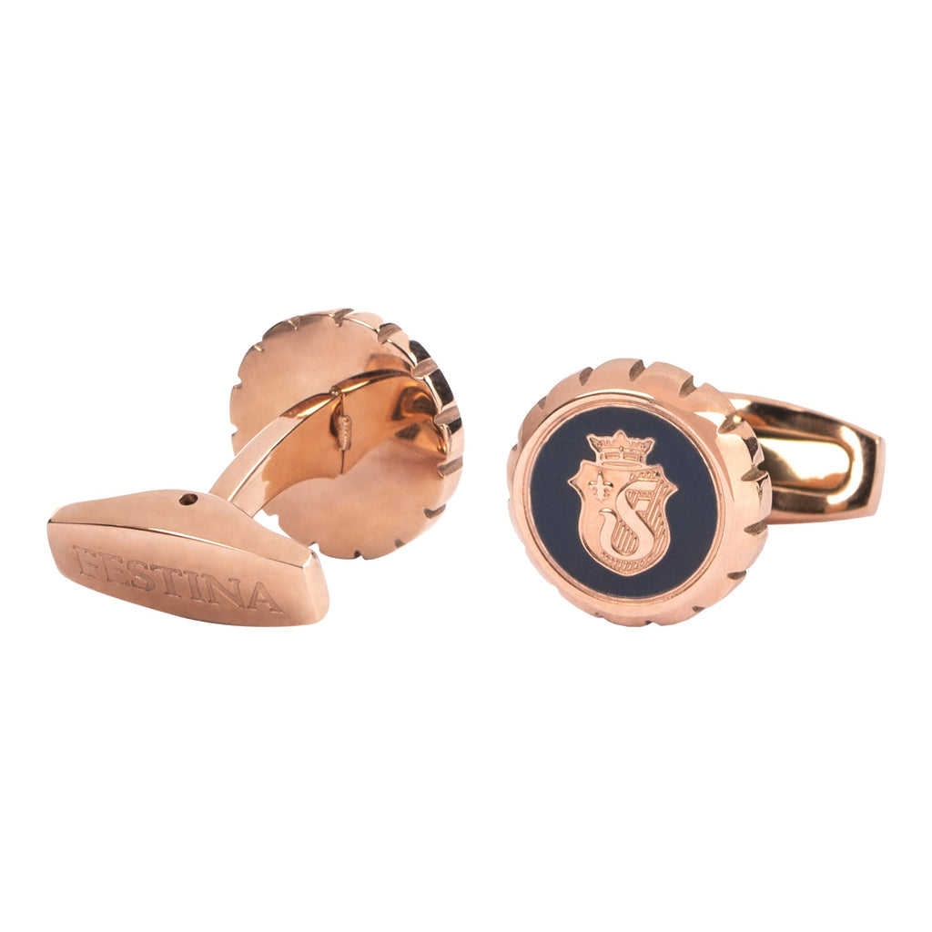 Shop FESTINA Rose gold navy ballpoint pen & cufflinks gift set in HK