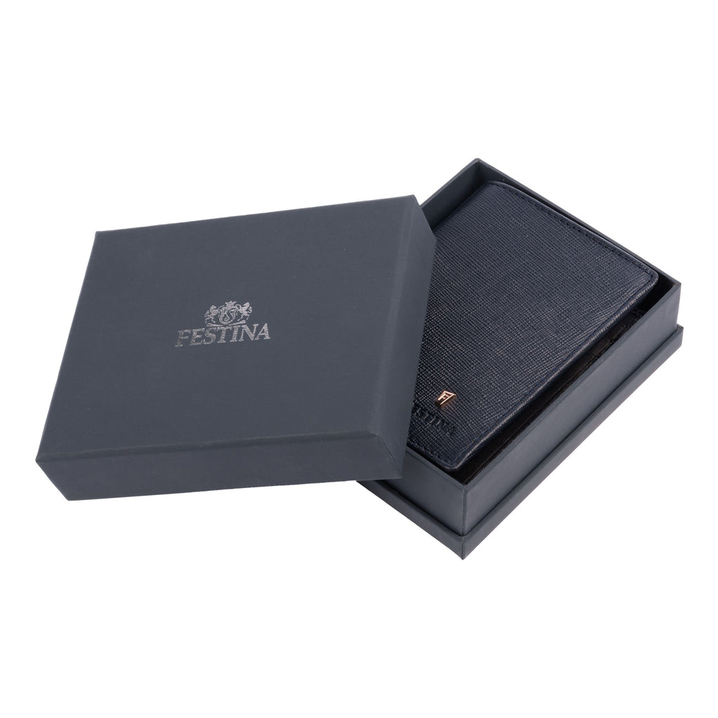 Luxury bifold wallets FESTINA fashion navy card holder Chronobike 