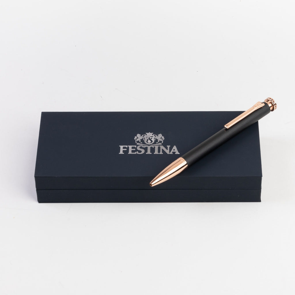 Ladies' designer pens FESTINA Black Ballpoint pen Mademoiselle 