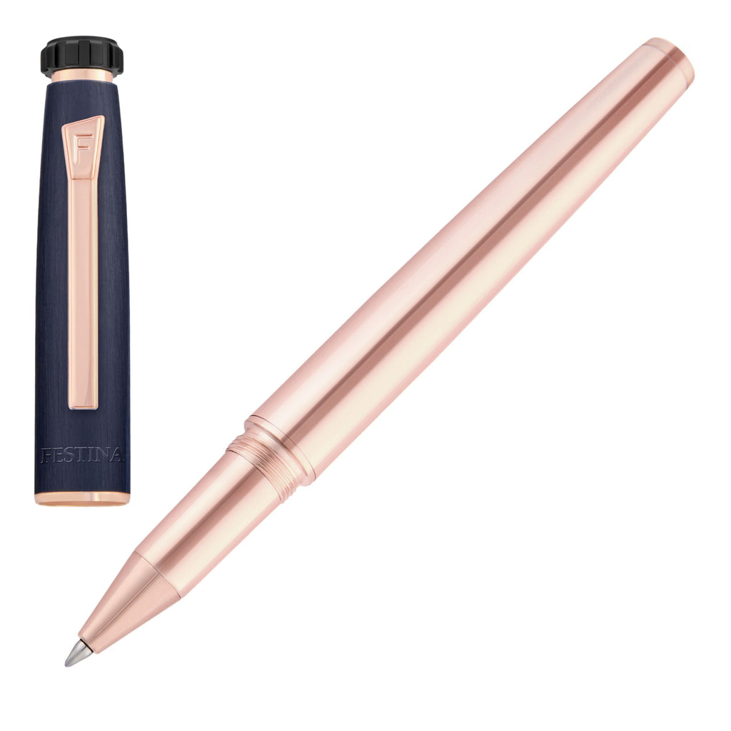 Shop FESTINA rose gold navy rollerball pen Chronobike in HK & China