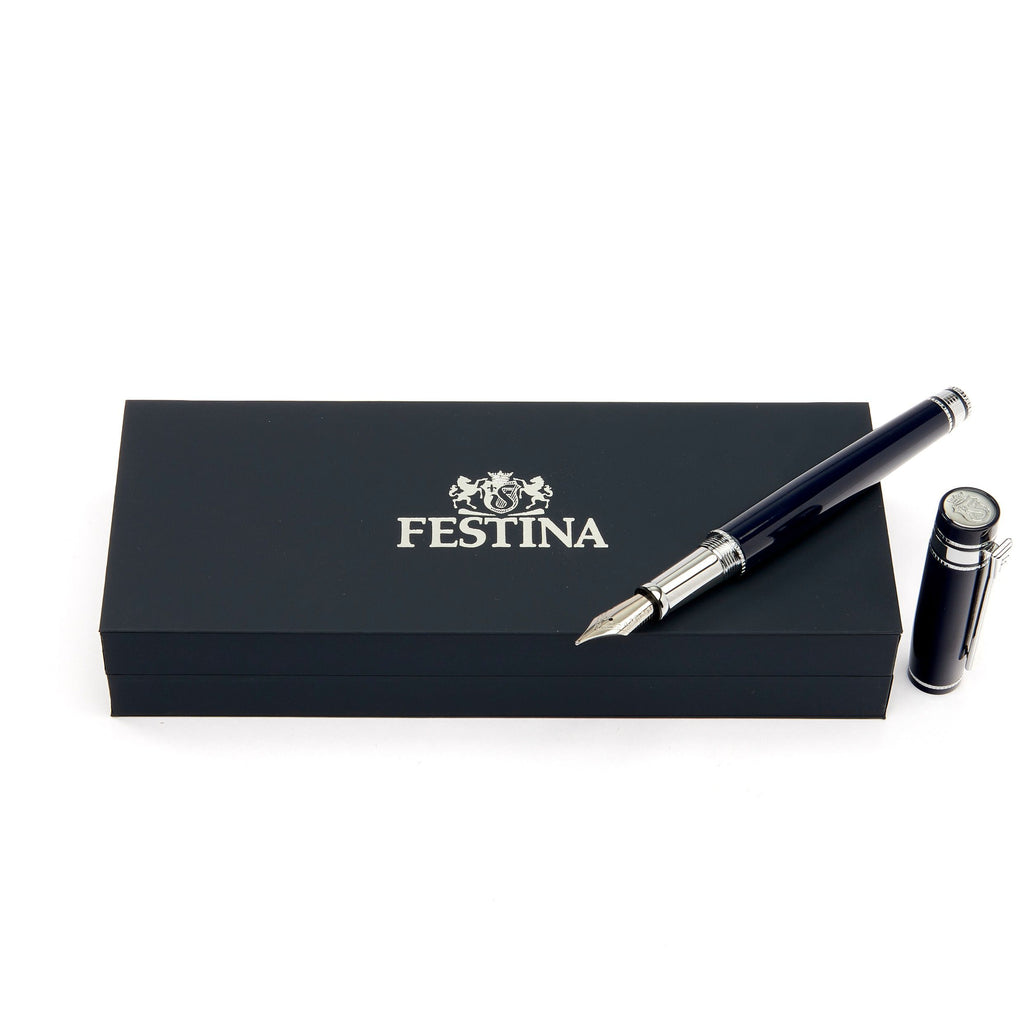 Men's oversized pens FESTINA Fountain pen Bold Classic Navy