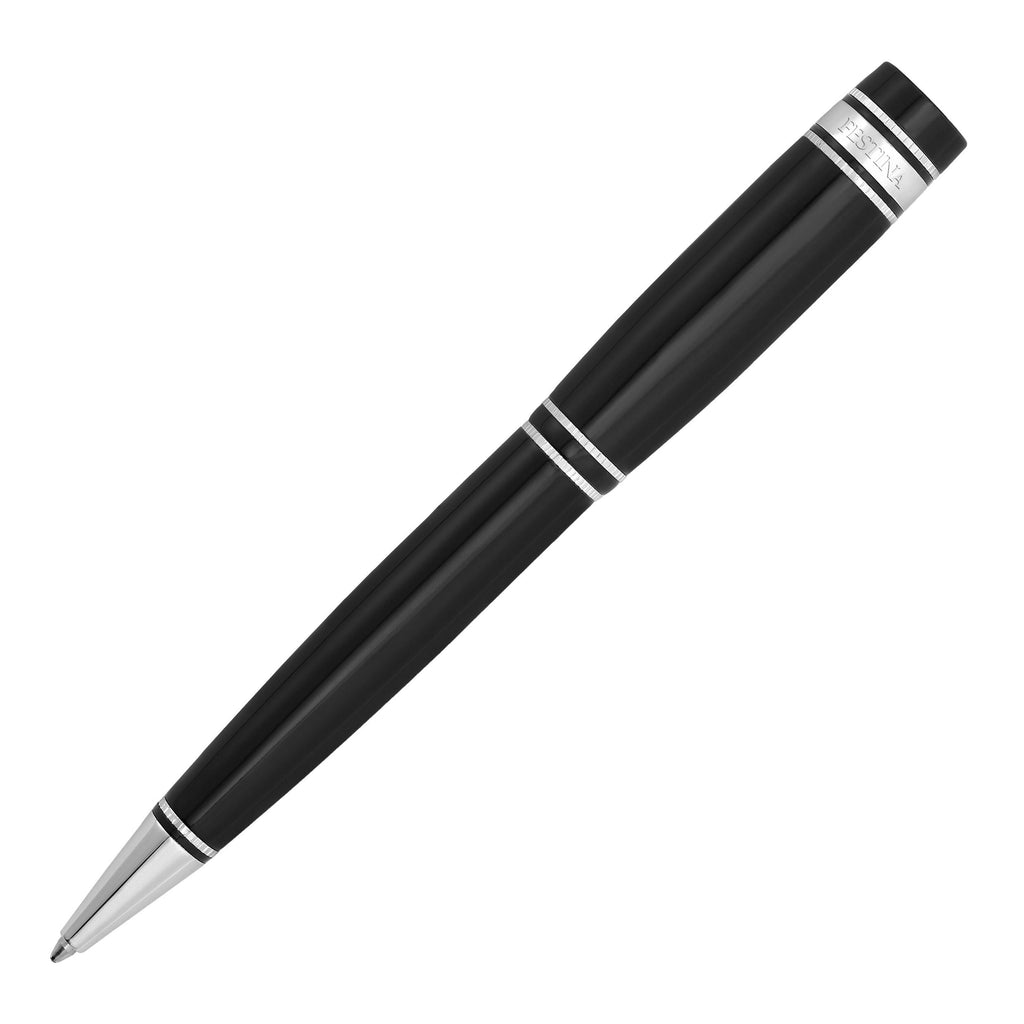 FESTINA Black Ballpoint pen Bold Classic with signature logo on top