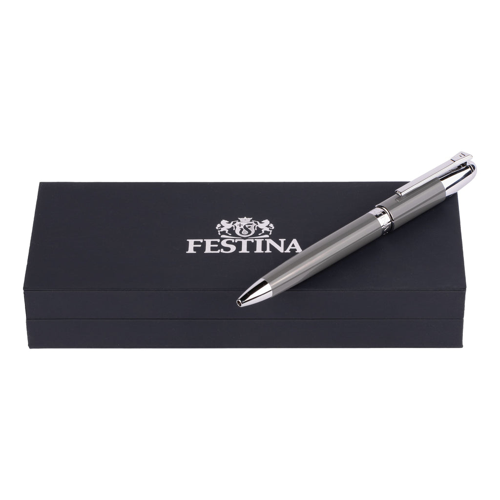 Customized gifts Festina grey chrome ballpoint pen Classicals 