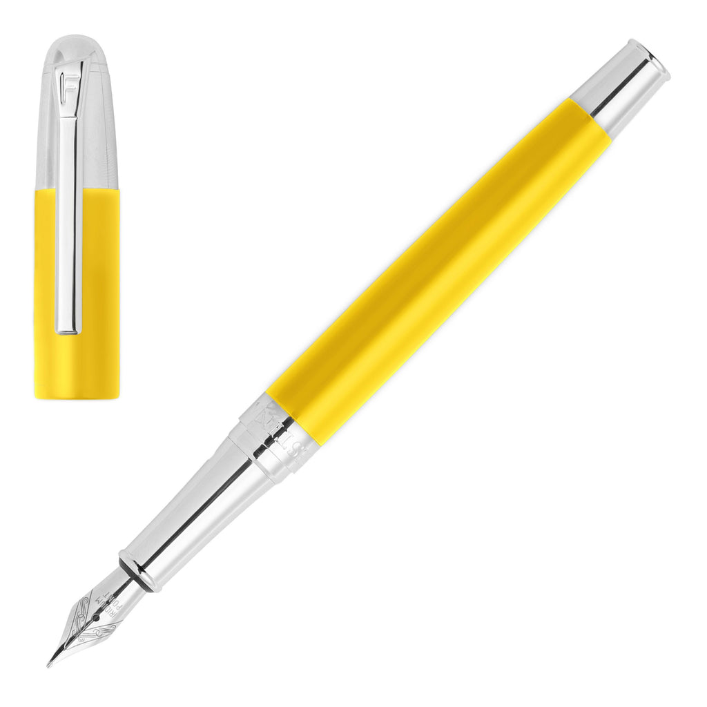 Pen set Festina chrome yellow Ballpoint pen & Fountain pen Classicals