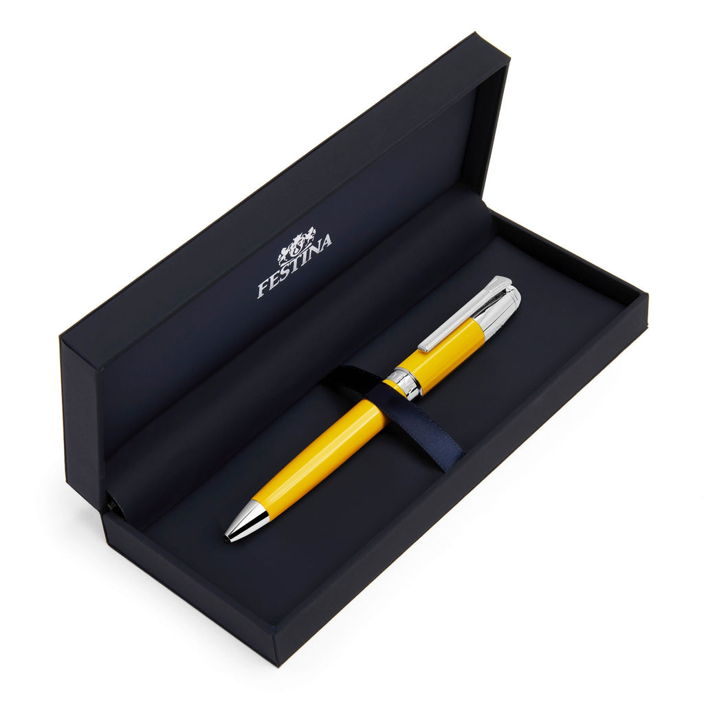 Buy Festina Ballpoint pen in chrome yellow Classicals in HK and Macau
