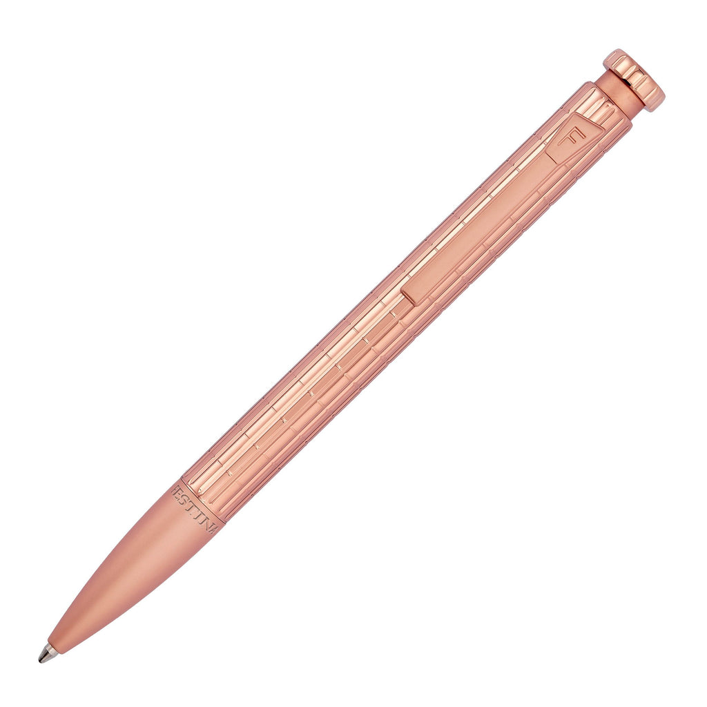  FESTINA Rose Gold Diamond Ballpoint pen Mademoiselle with iconic F clip