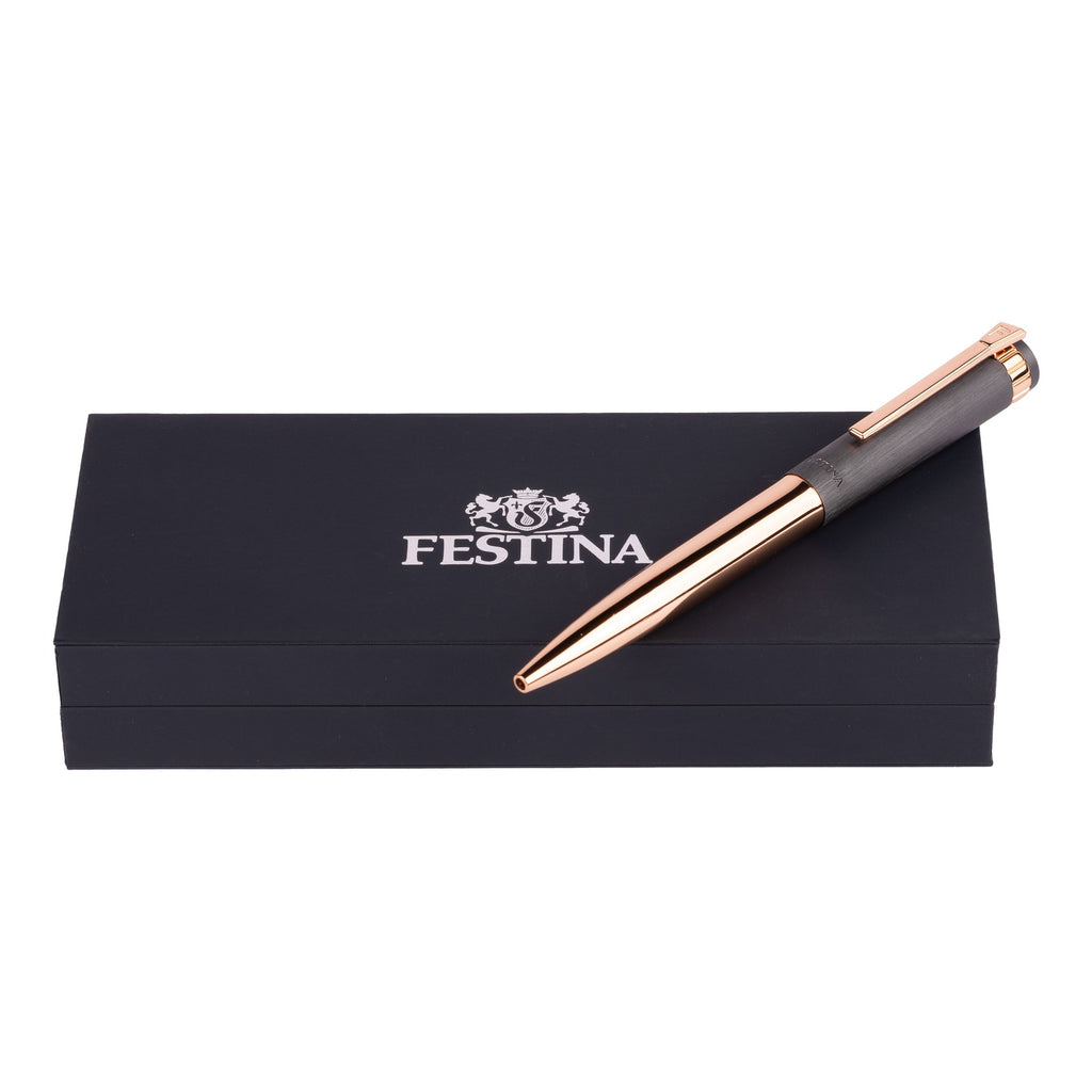 Designer writing instruments FESTINA Rose gold Ballpoint pen Prestige