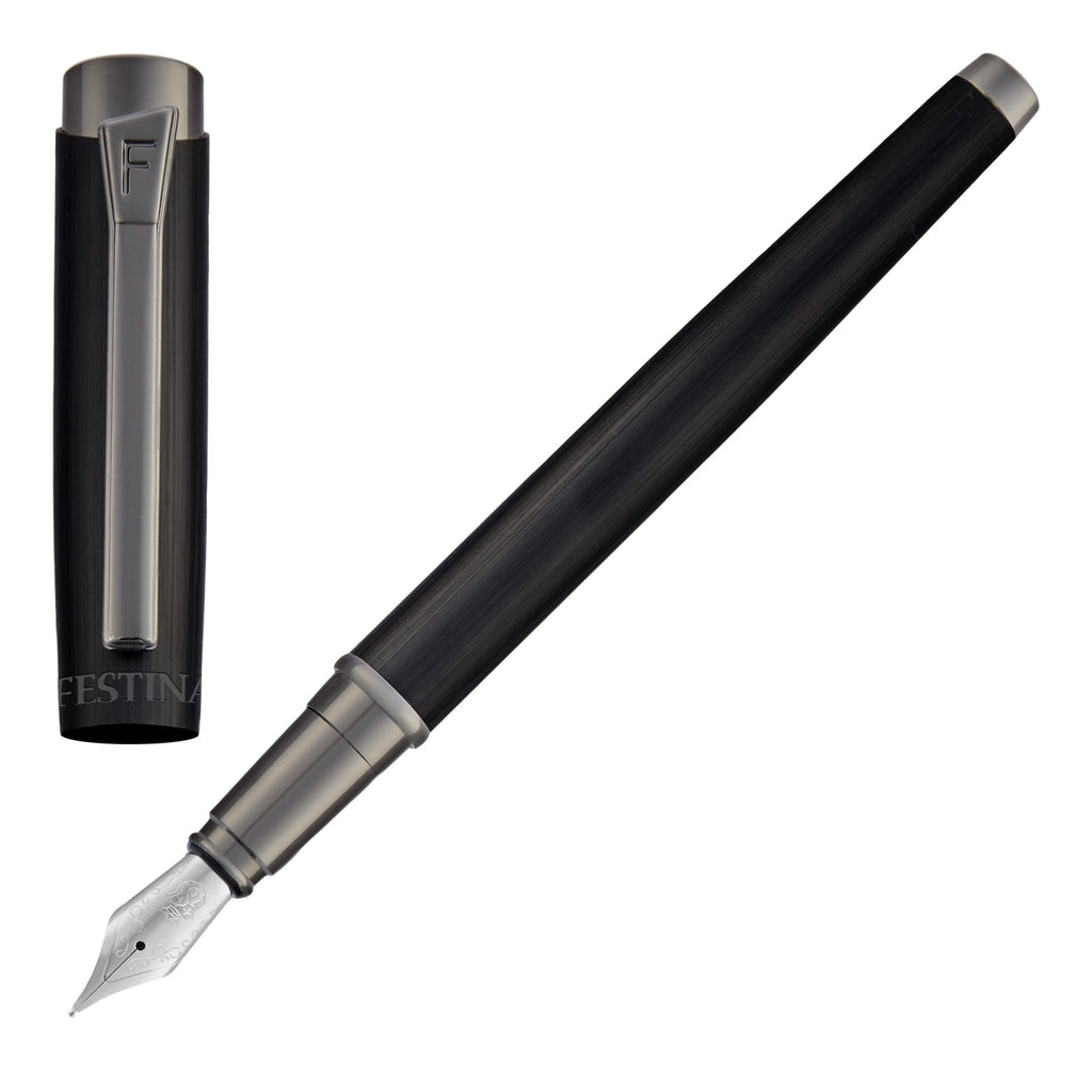 Shop FESTINA black brushed fountain pen Originals in Hong Kong & China