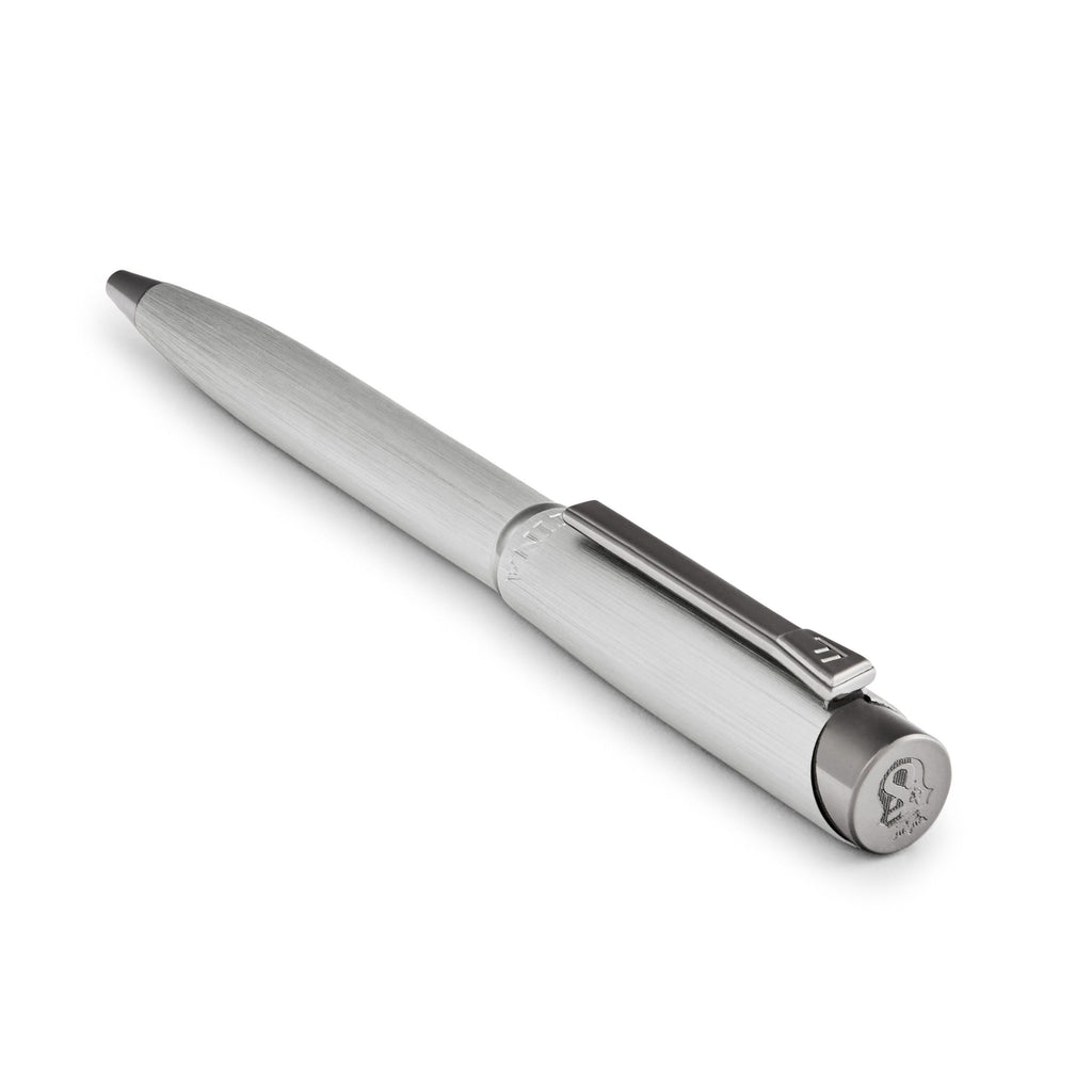 FESTINA silver brushed ballpoint pen Originals with gun-metal trims