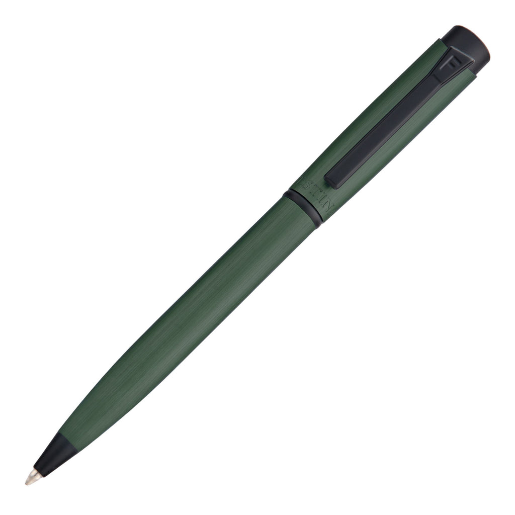 FESTINA green brushed ballpoint pen Originals with black-plated trims