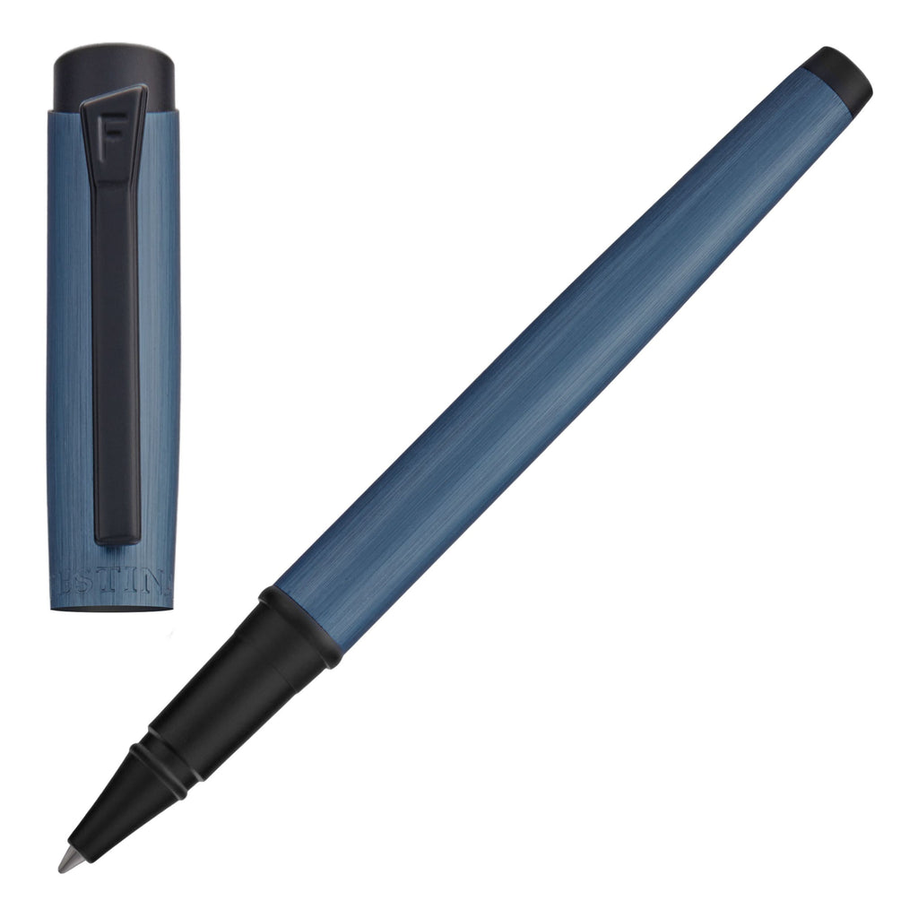 FESTINA blue aluminum rollerball pen Originals with black-plated trims