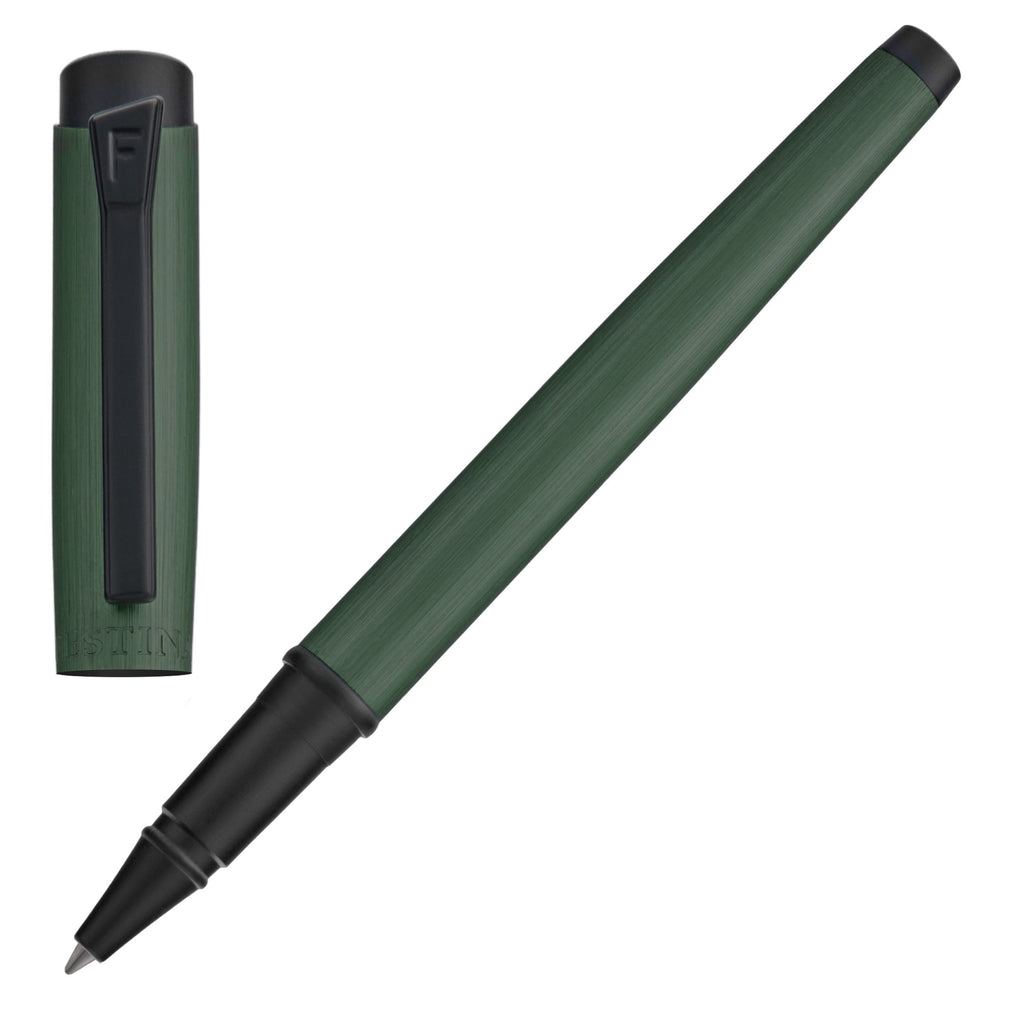 FESTINA green brushed plated aluminum rollerball pen Originals