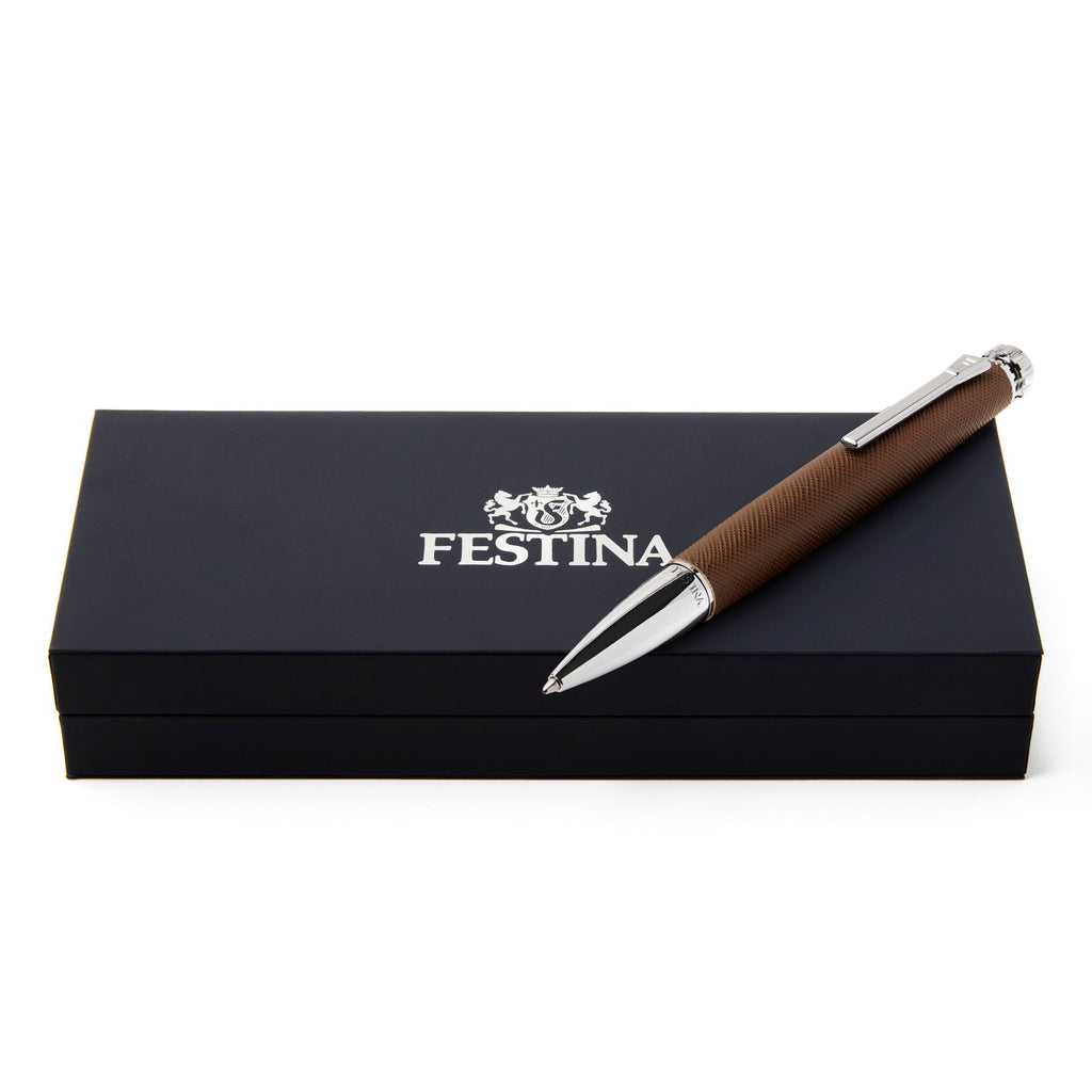 Luxury gifts for men Festina camel color Ballpoint pen Chronobike