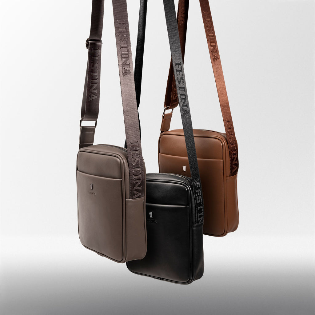  Designer bags for men FESTINA reporter bag in gris color Classicals