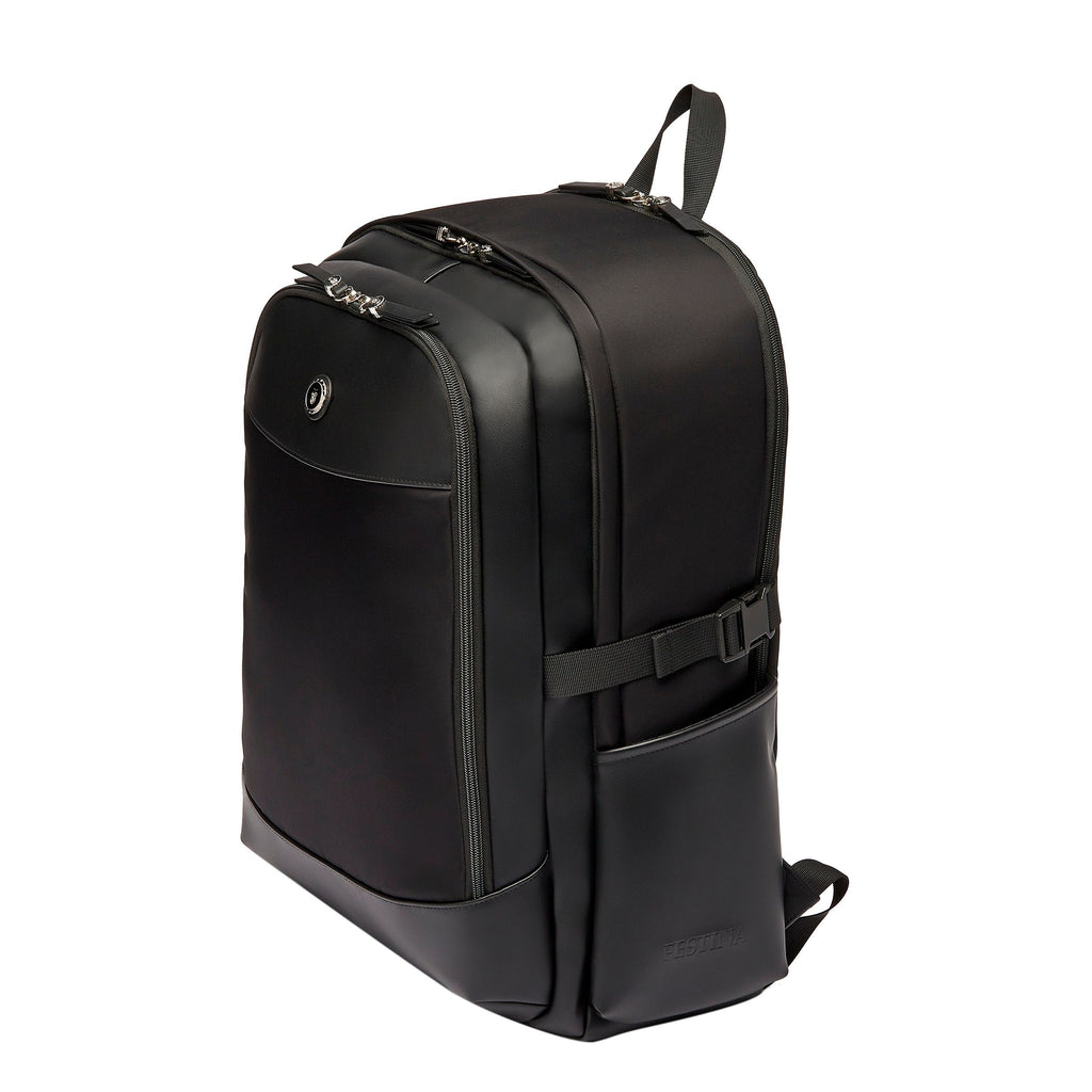 Men's travel storage bags FESTINA Black Backpack weekend Button 