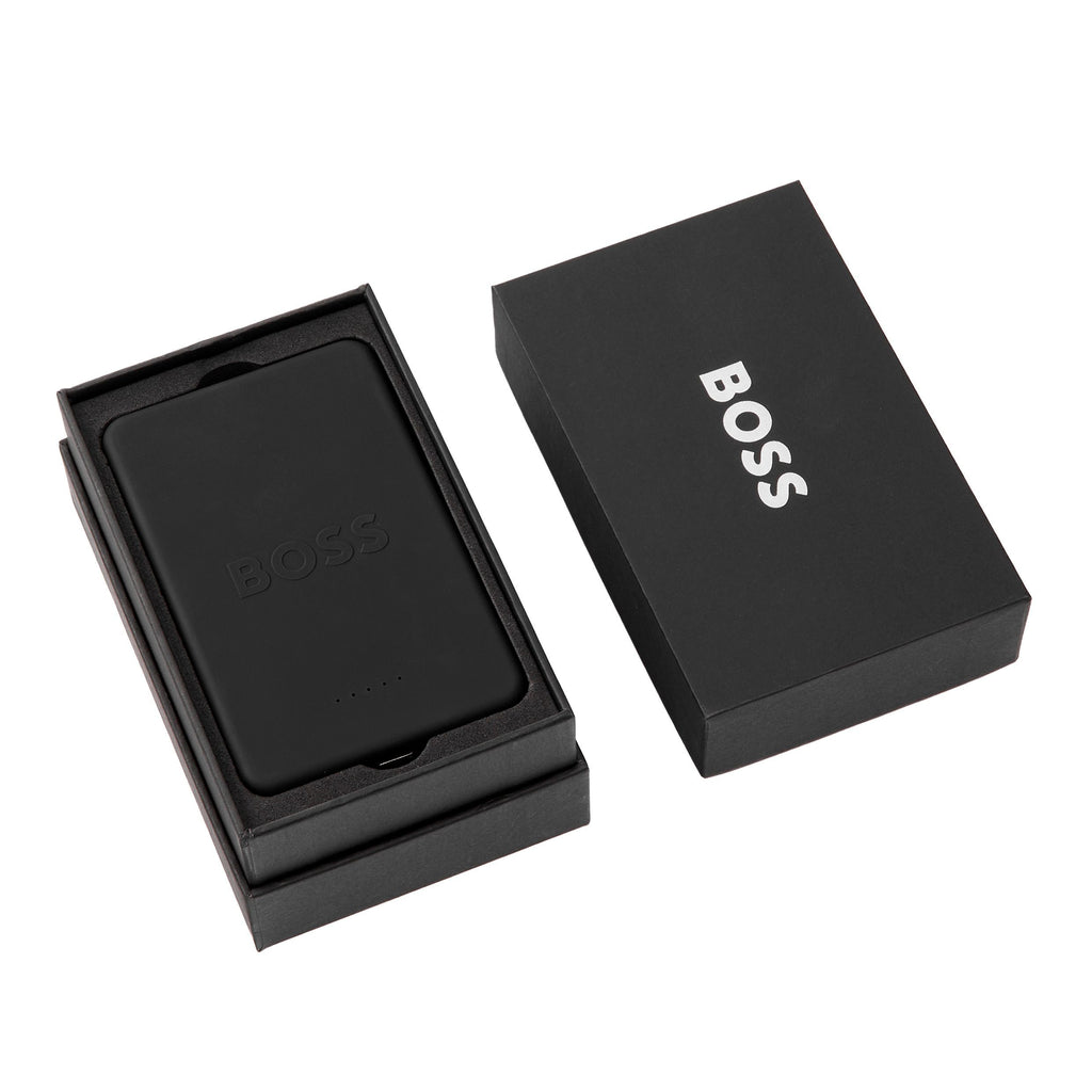 MagSafe wireless charger HUGO BOSS Black Designer Power bank Iconic 