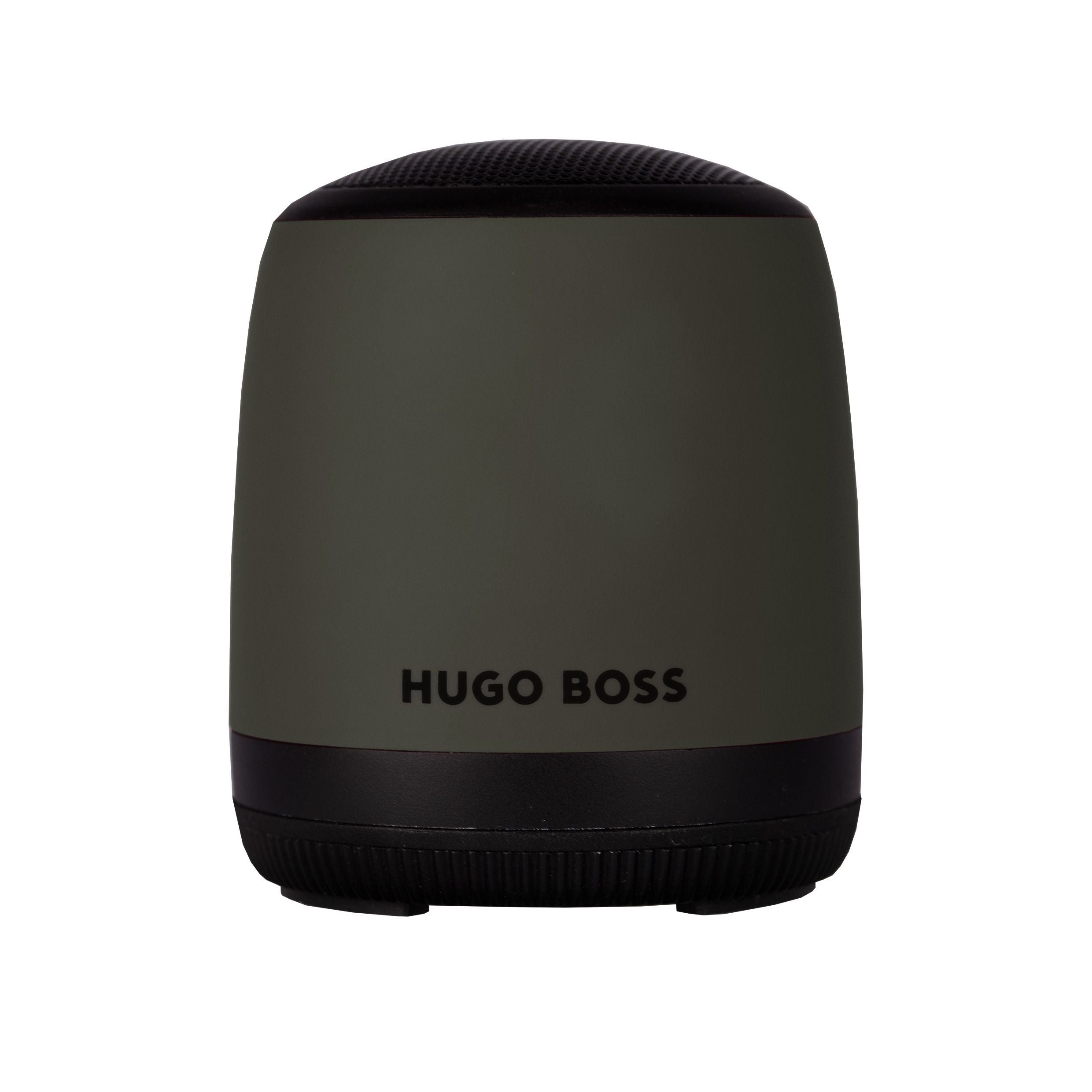 gear matrix Men's luxury Bluetooth speaker Hugo Boss Khaki Speaker Gear Matrix – Luxury Corporate Gifts