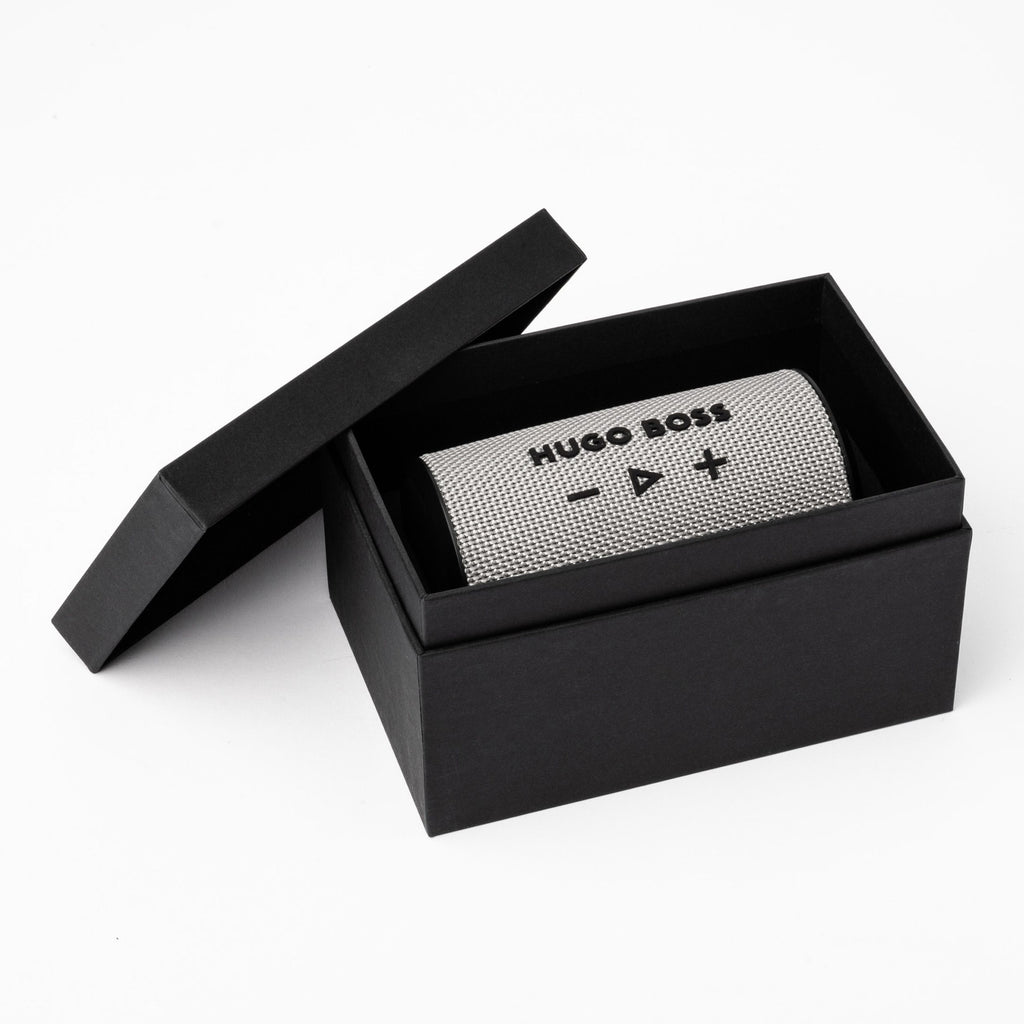  Men's portable Bluetooth speakers HUGO BOSS trendy grey speaker Iconic