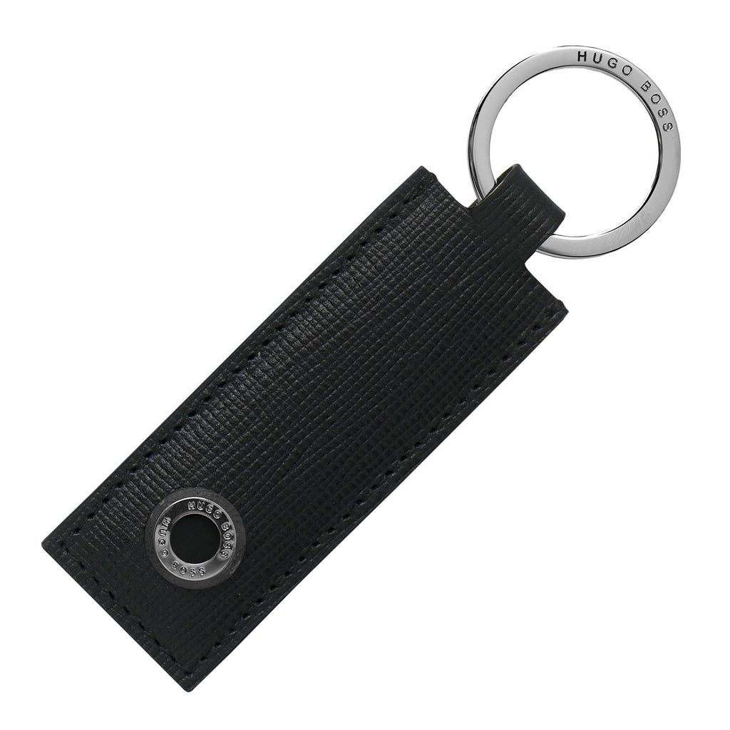 Gift set HUGO BOSS Black rollerball pen, key ring & long zipped folder
