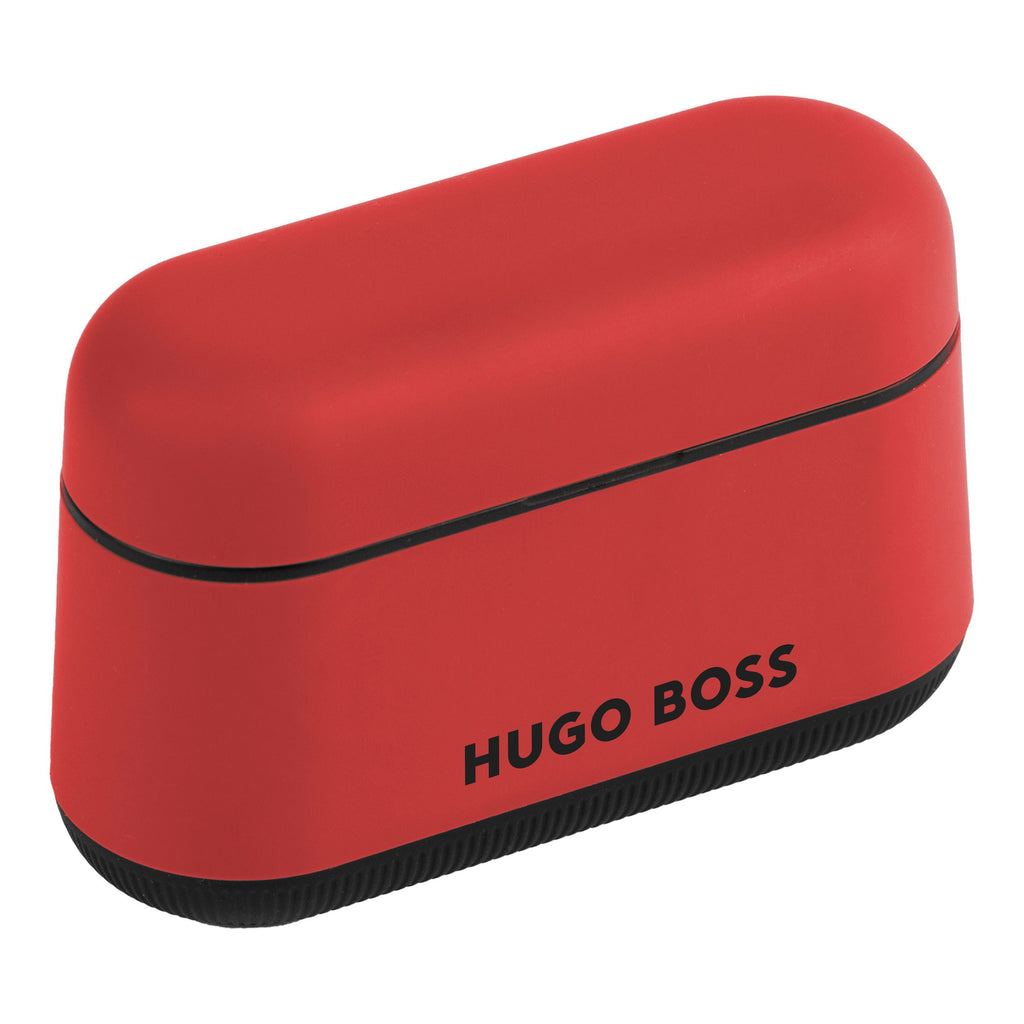 Hugo Boss | Earphones Gear | Dual Microphone | Boss Gear Matrix Red