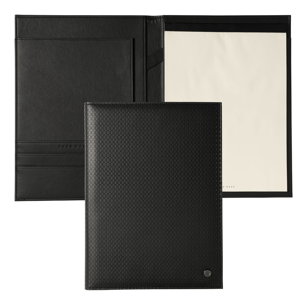 Men's portfolios & padfolios HUGO BOSS Black A4 Folder Epitome
