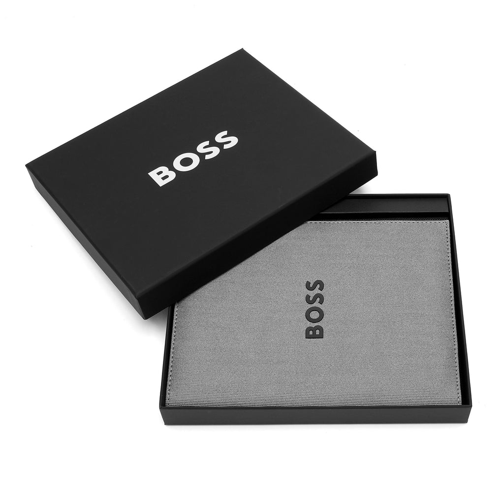 Portfolios BOSS Grey A5 Folder Formation Line with black embossed logo