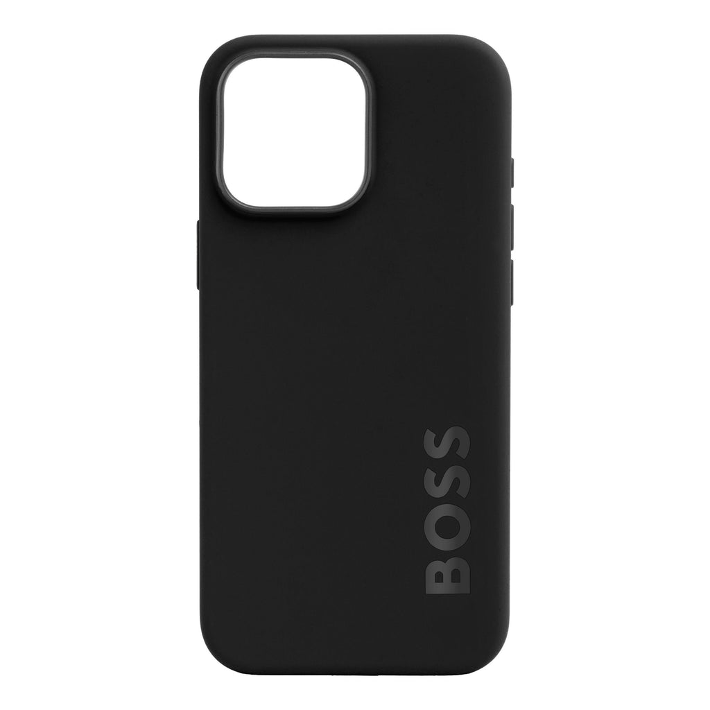Shop BOSS black phone case for iPhone 16 Pro Max Edge in Hong Kong