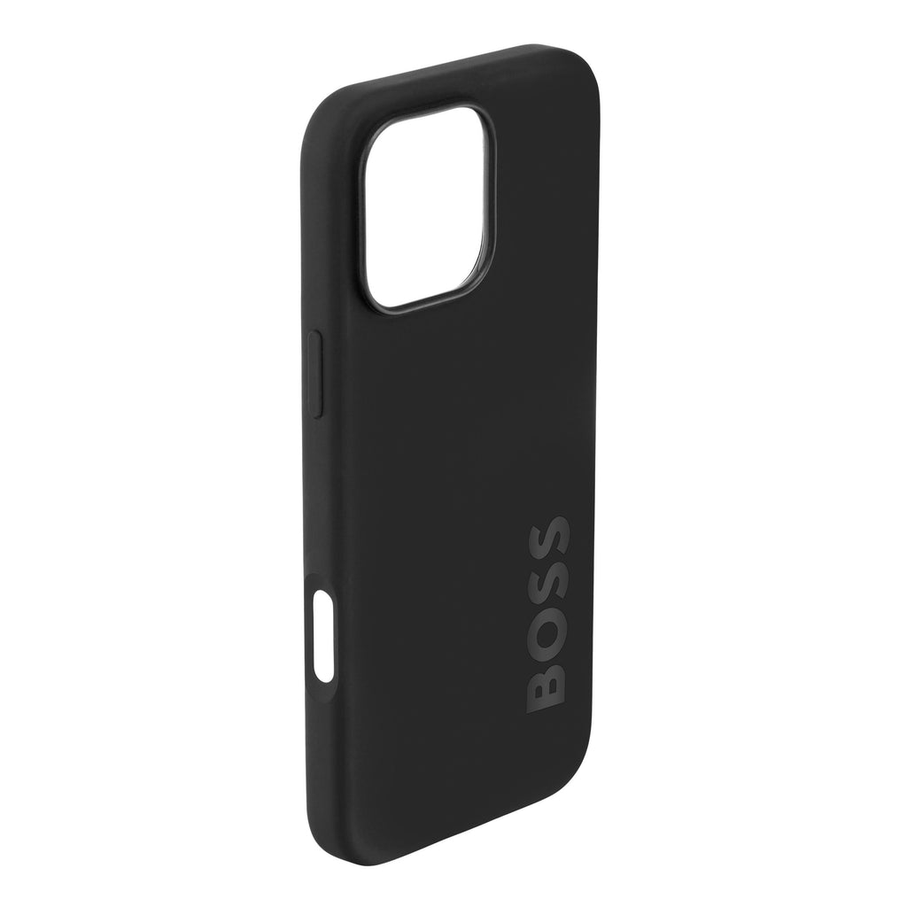 Shop BOSS black phone case for iPhone 16 Pro Max Edge in Hong Kong