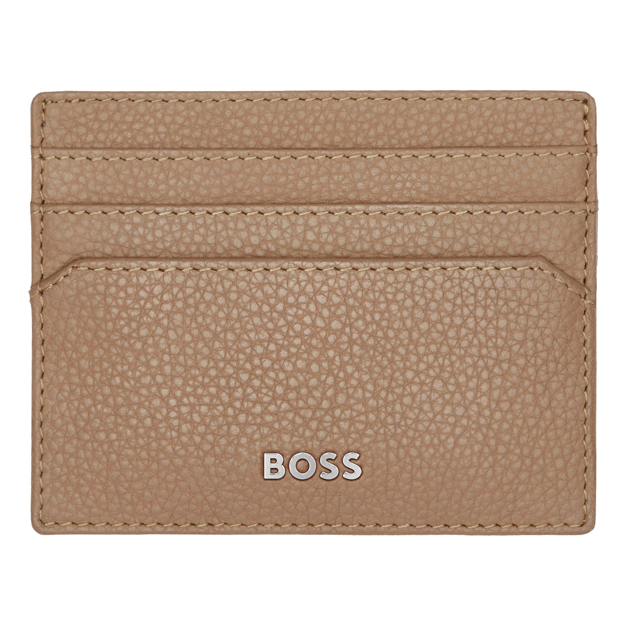 HUGO BOSS HLC416X Card holder Classic Grained Camel