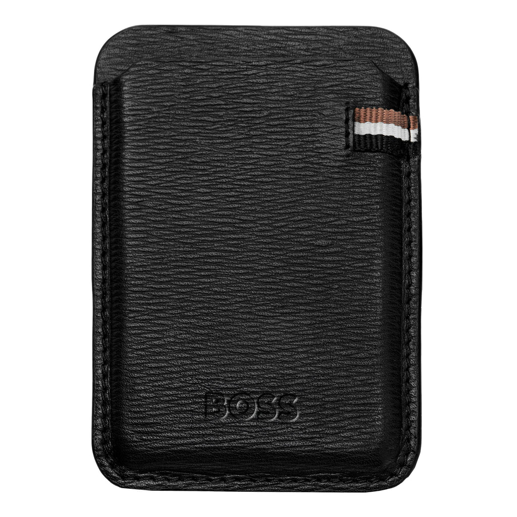  Men's MagSafe card cases BOSS Black Magnetic Card holder Iconic 
