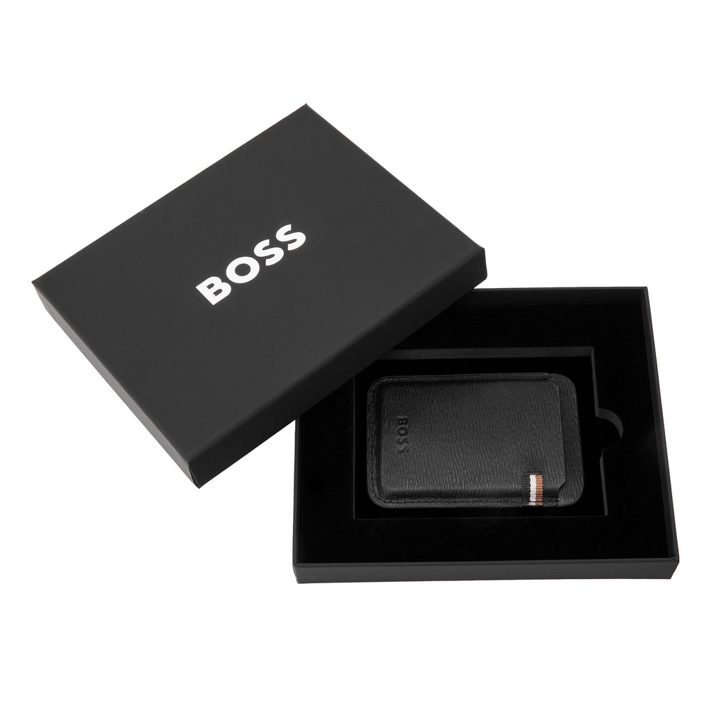  Men's MagSafe card cases BOSS Black Magnetic Card holder Iconic 