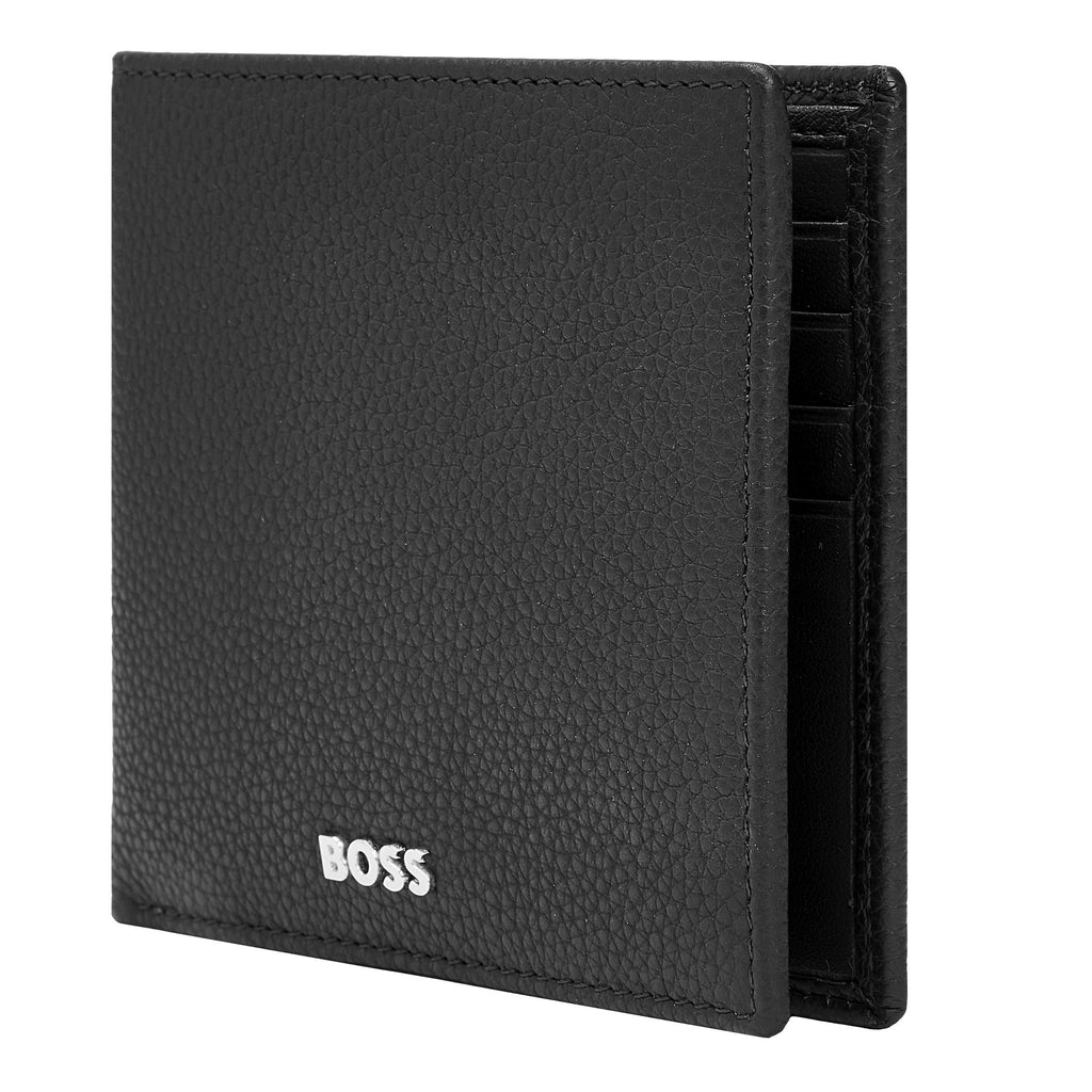 Men's wallets & purses HUGO BOSS Grained Black Leather Wallet Classic 