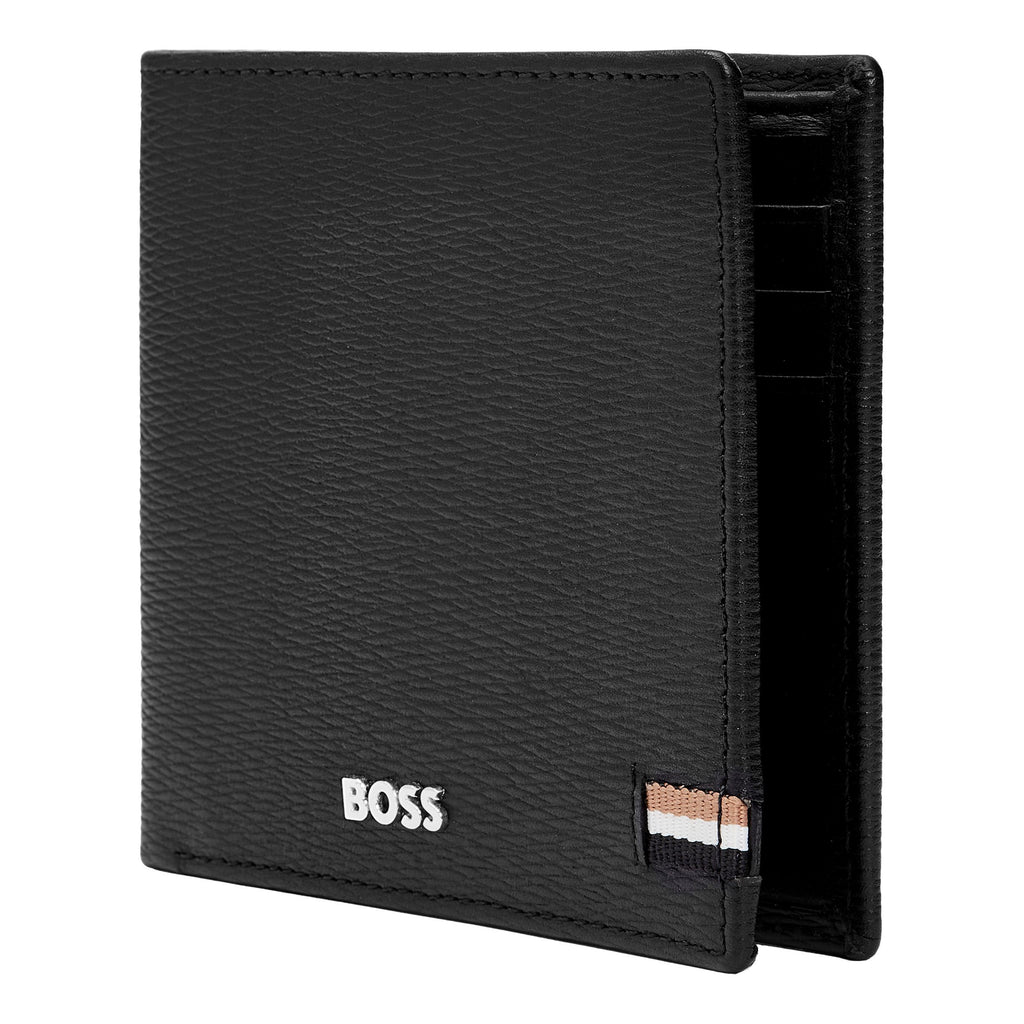  Men's bifold wallets BOSS Fashion Black Wallet Iconic with gift box